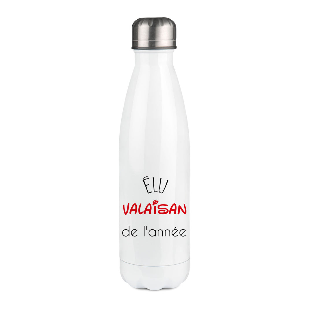 Thermos inox personnalisé Elu valaisan de l'annee