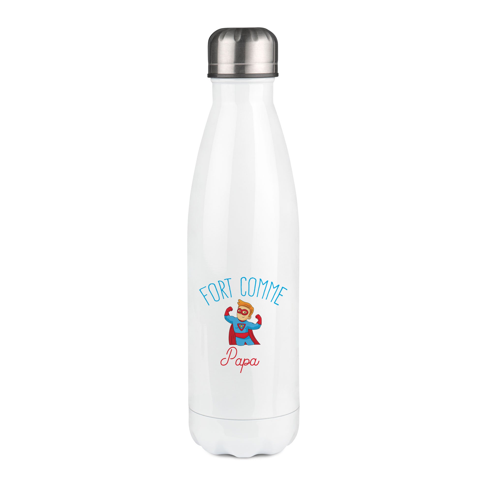Thermos inox personnalisé Fort comme papa