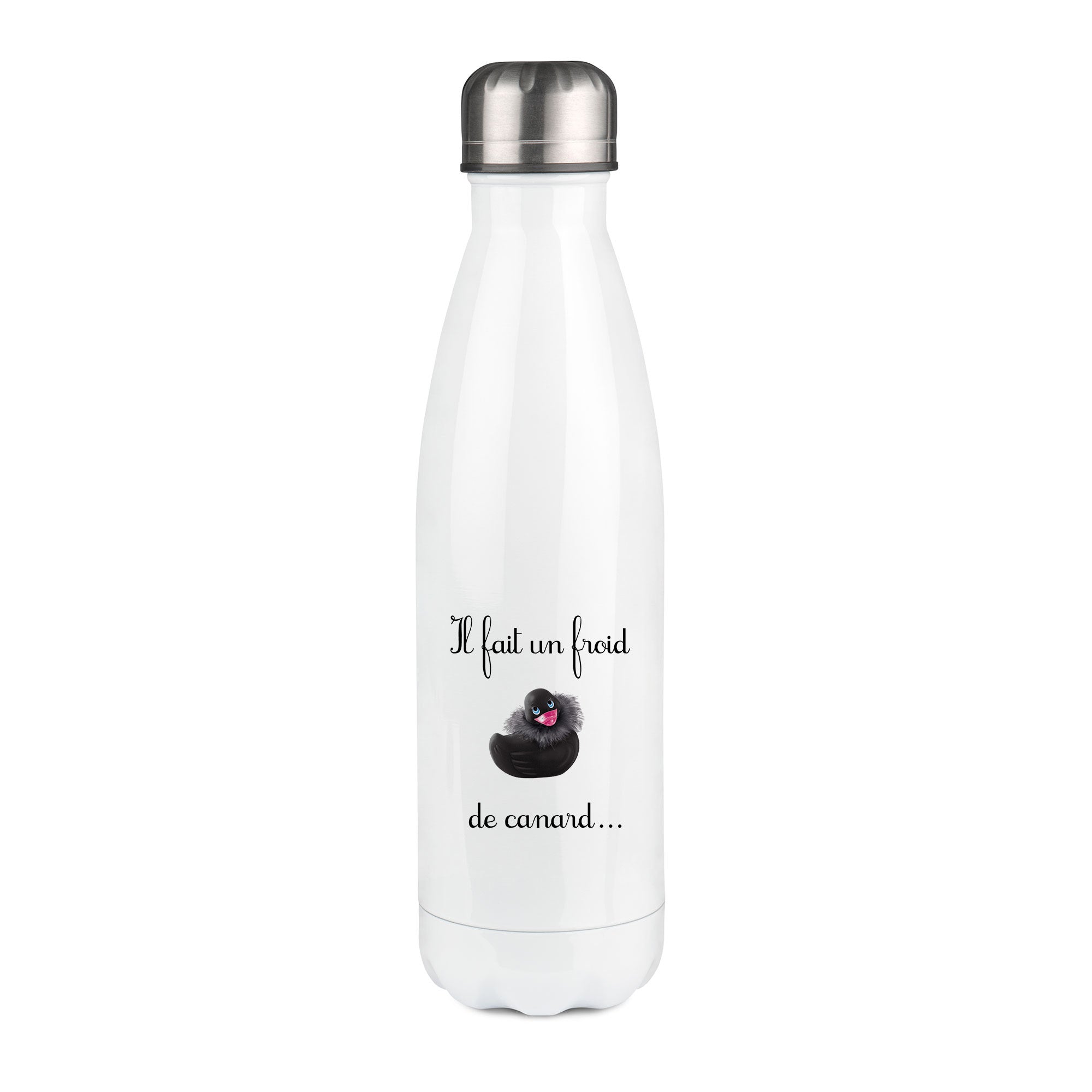 Thermos inox personnalisé Froid-de-canard