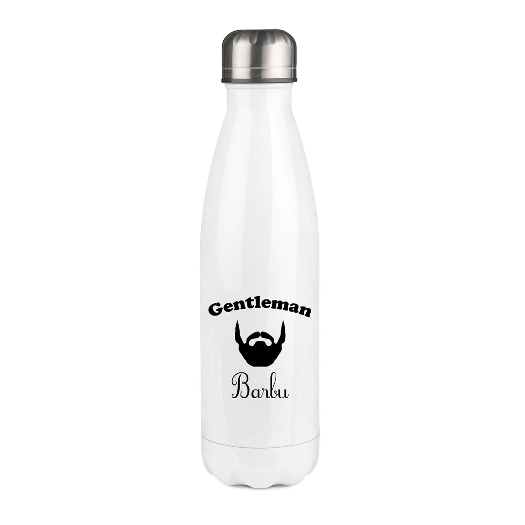 Thermos inox personnalisé Gentleman barbu