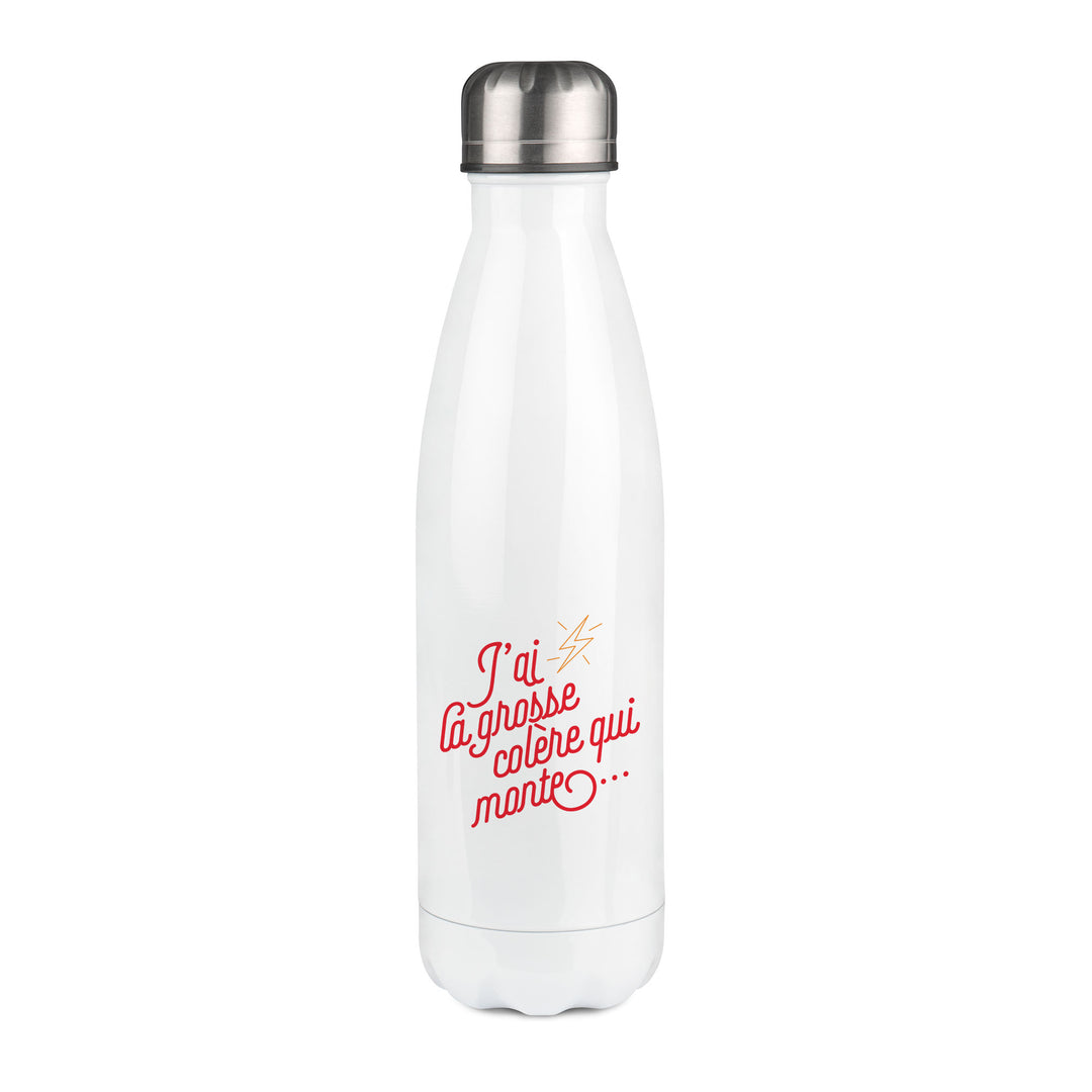 Thermos inox personnalisé J'ai la grosse colère qui monte