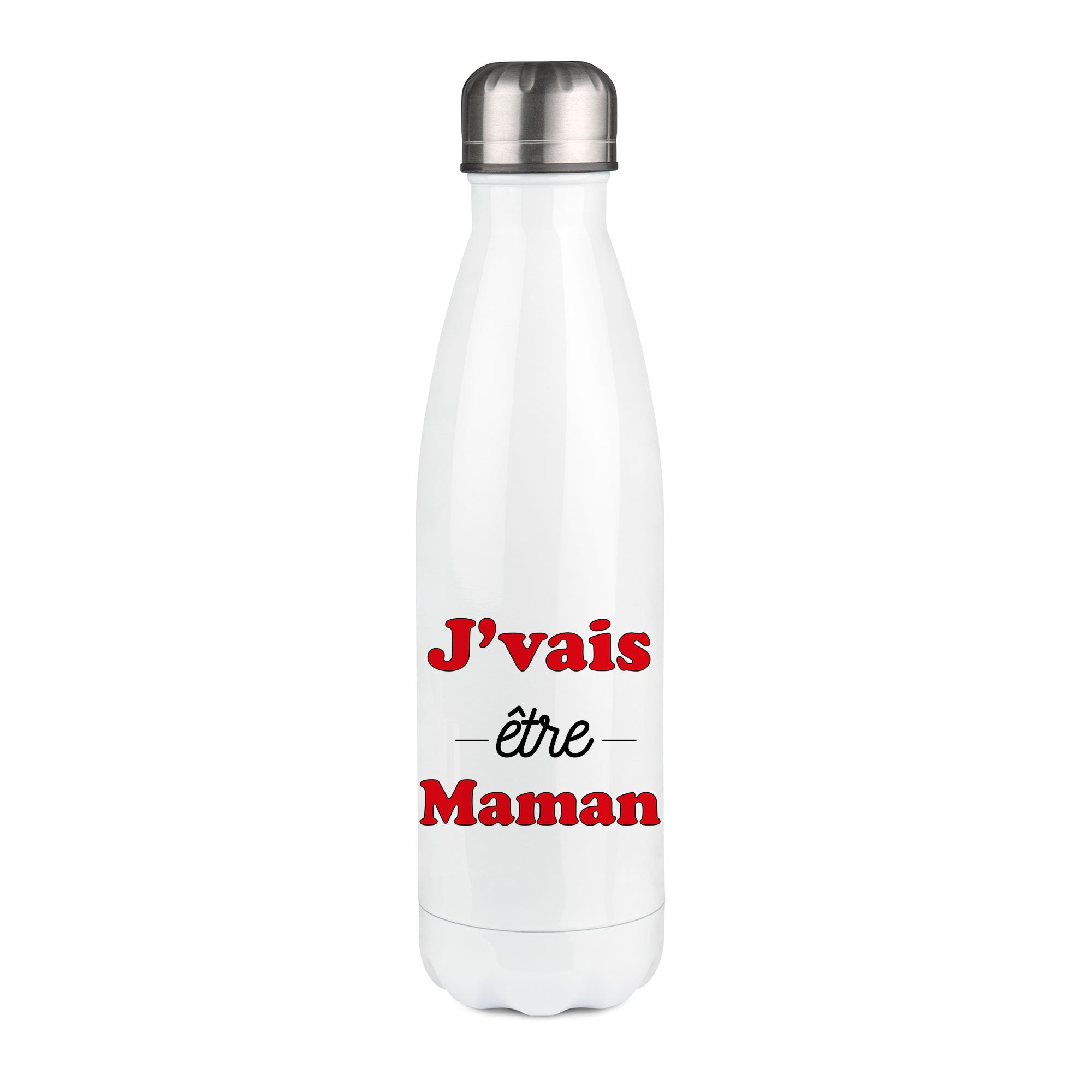 Thermos inox personnalisé J'vais etre maman
