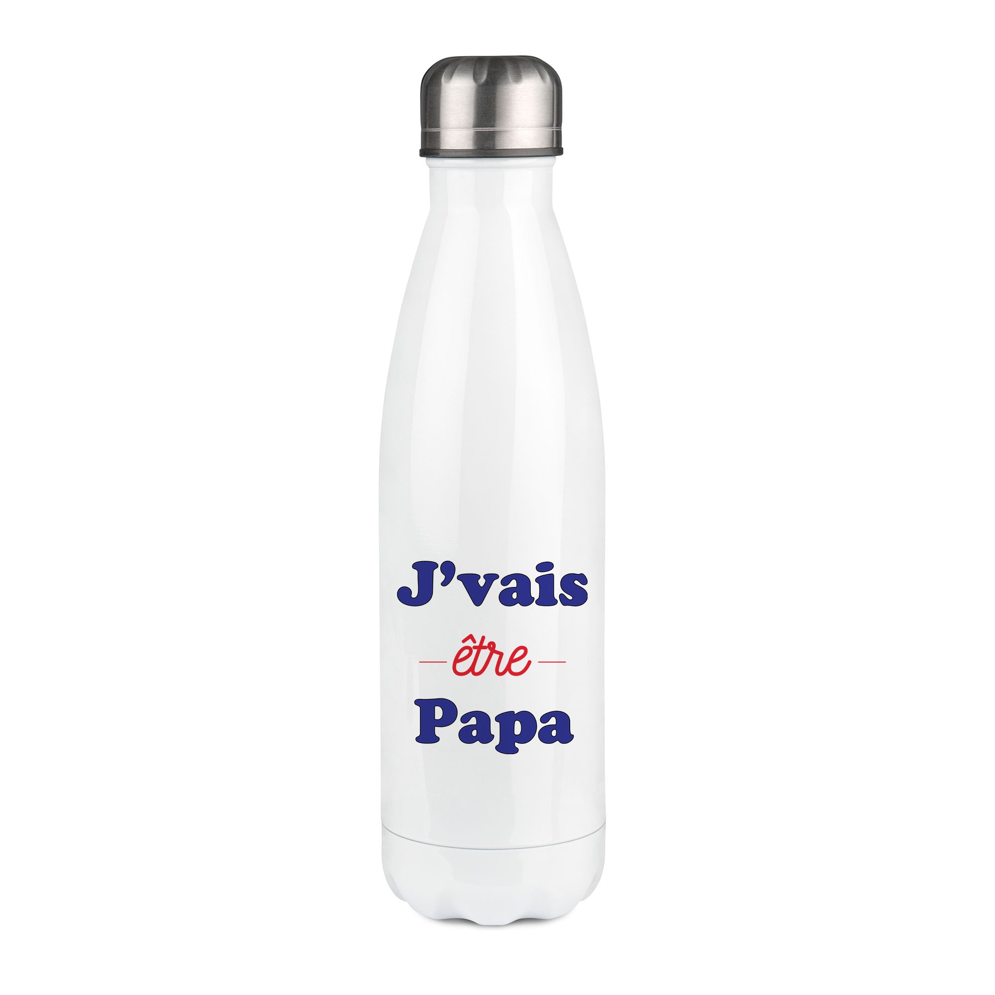 Thermos inox personnalisé J'vais etre papa