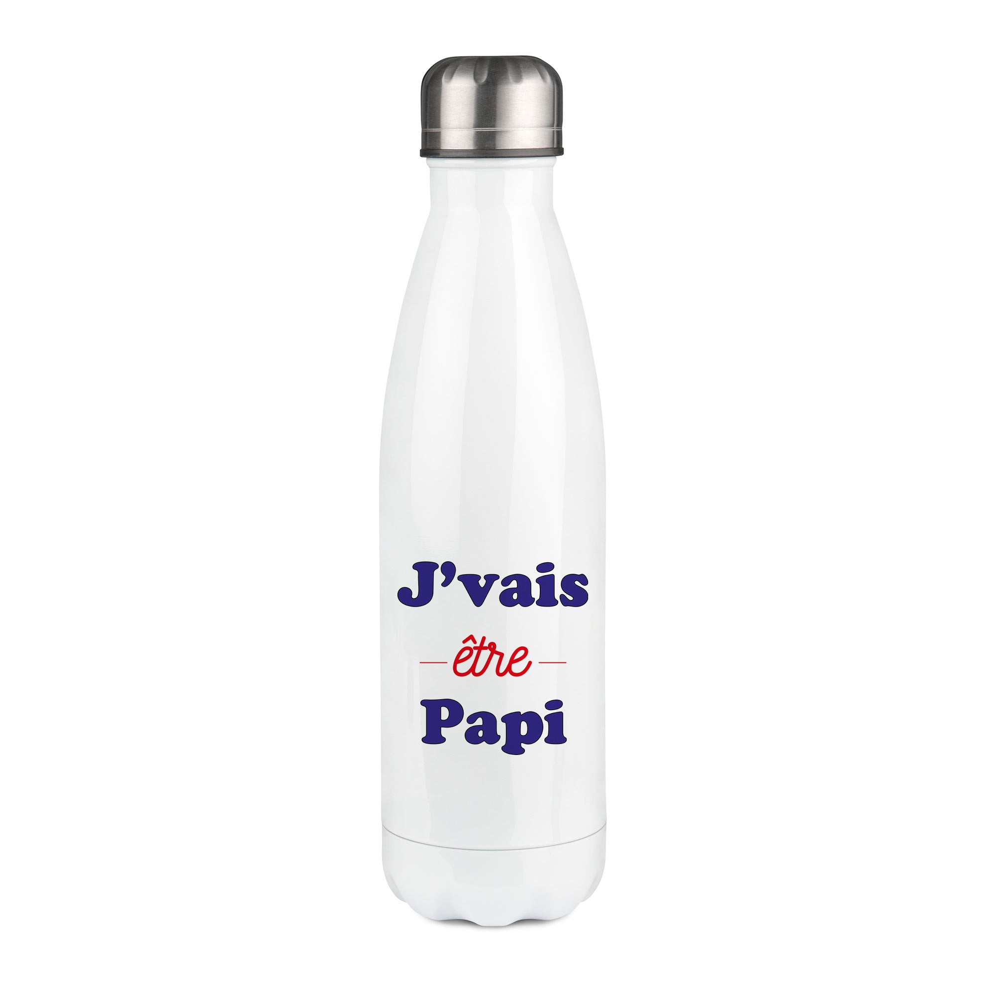 Thermos inox personnalisé J'vais etre papi
