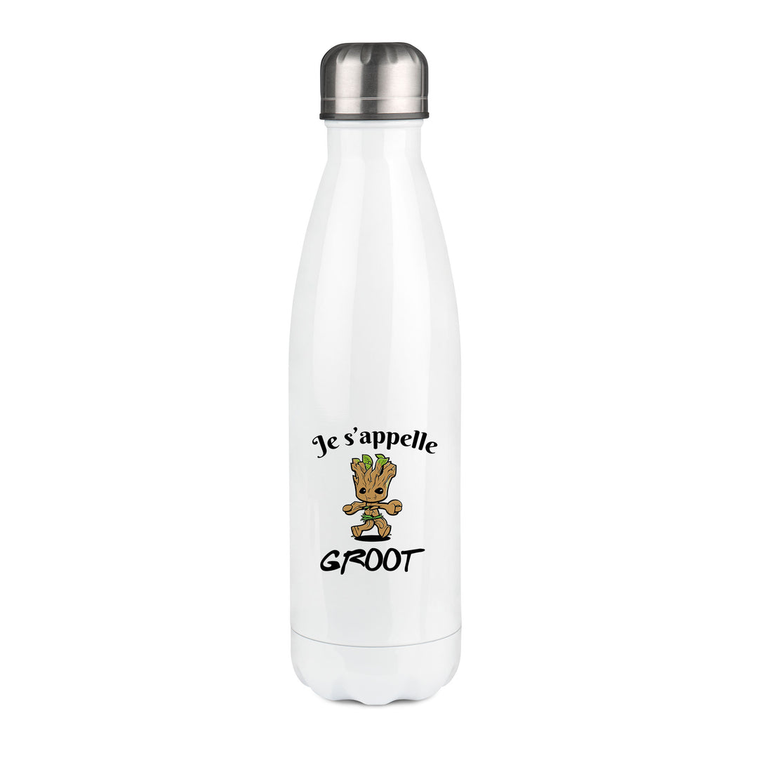 Thermos inox personnalisé Je s'appelle Groot
