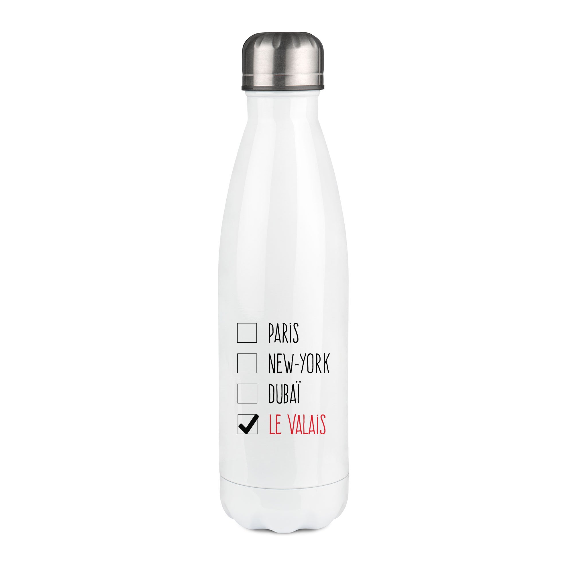 Thermos inox personnalisé Le Valais