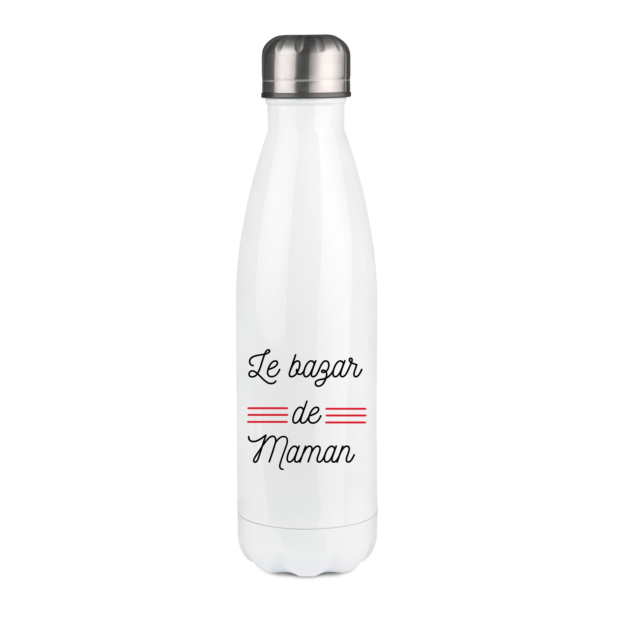Thermos inox personnalisé Le bazar de Maman