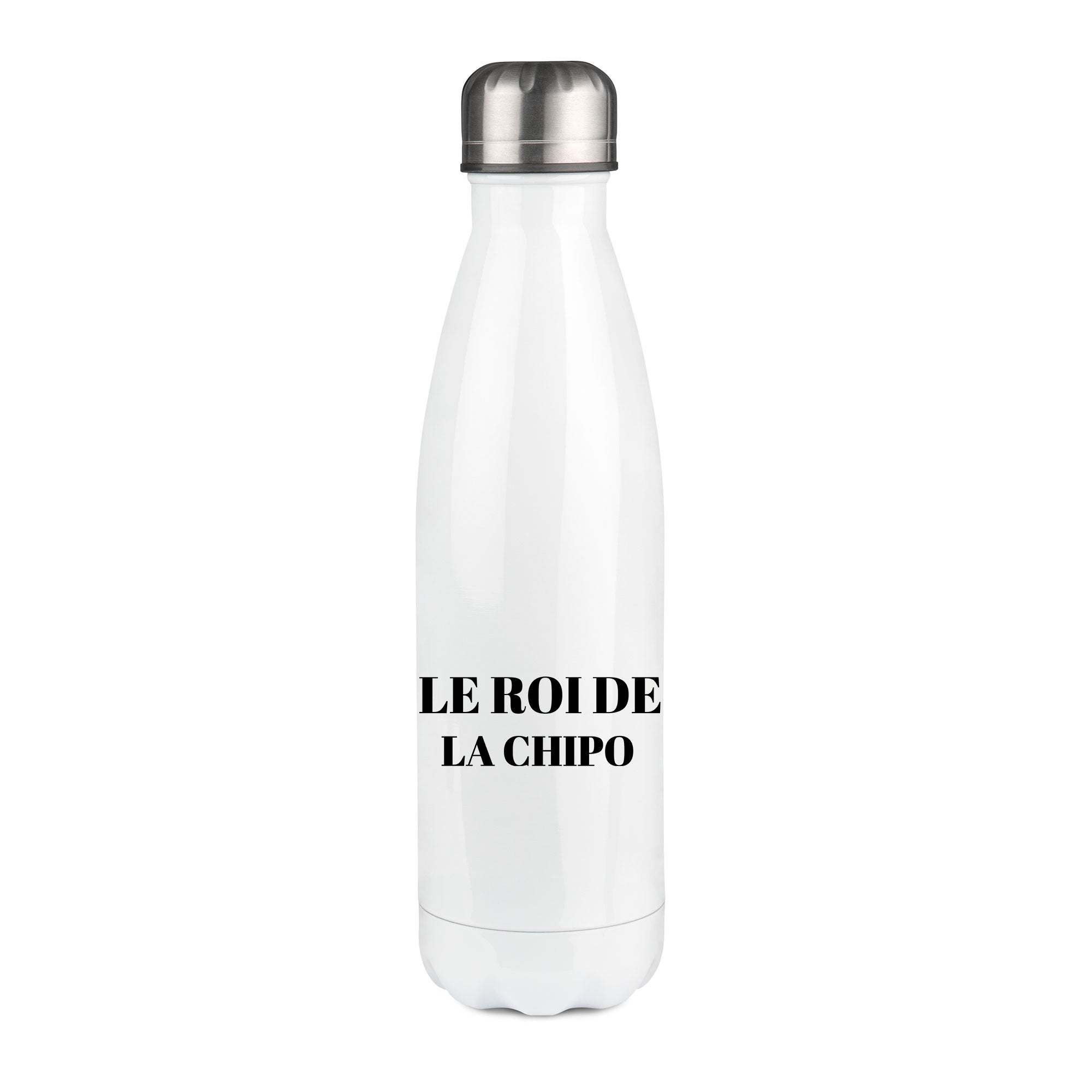 Thermos inox personnalisé Le roi de la chipo
