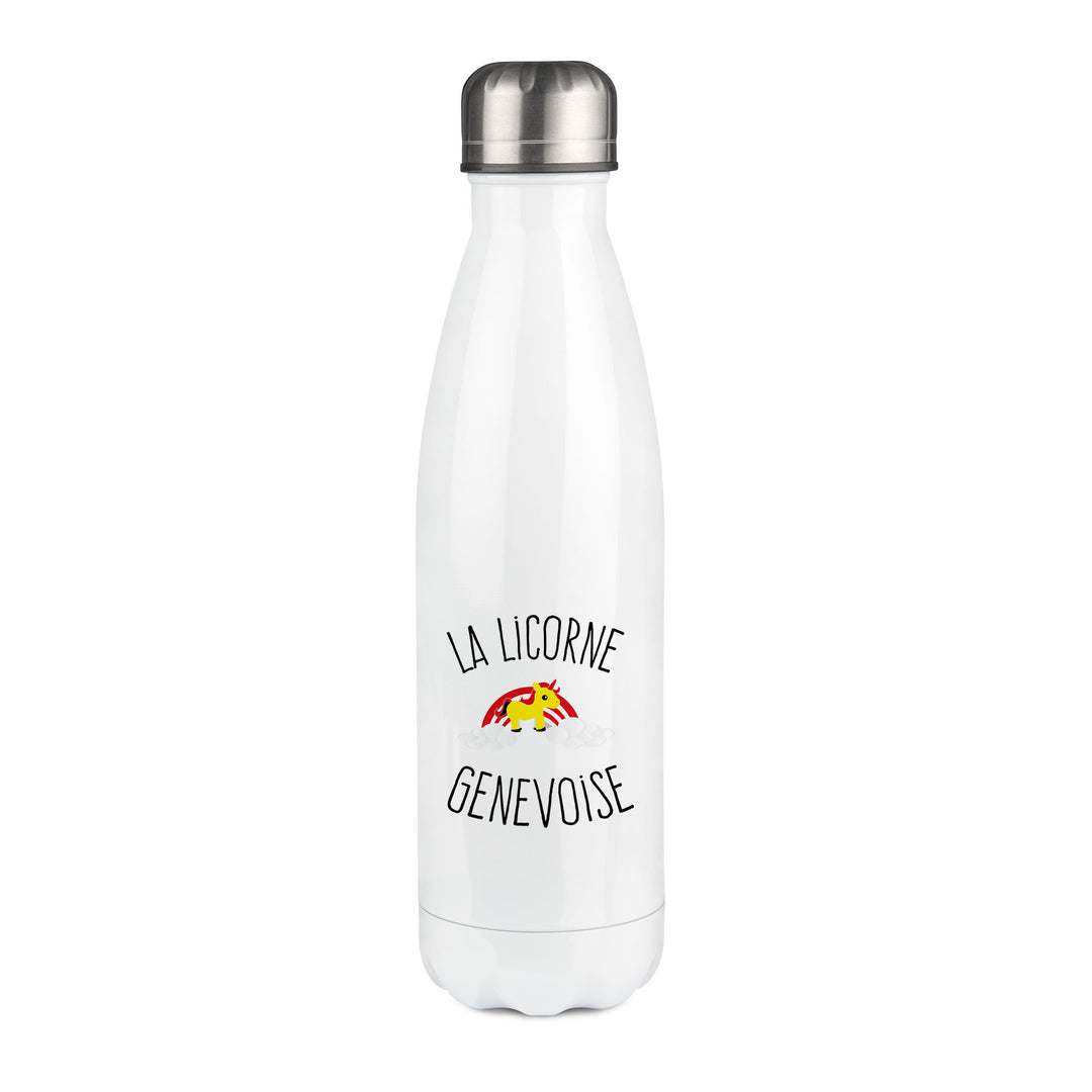 Thermos inox personnalisé Licorne genevoise
