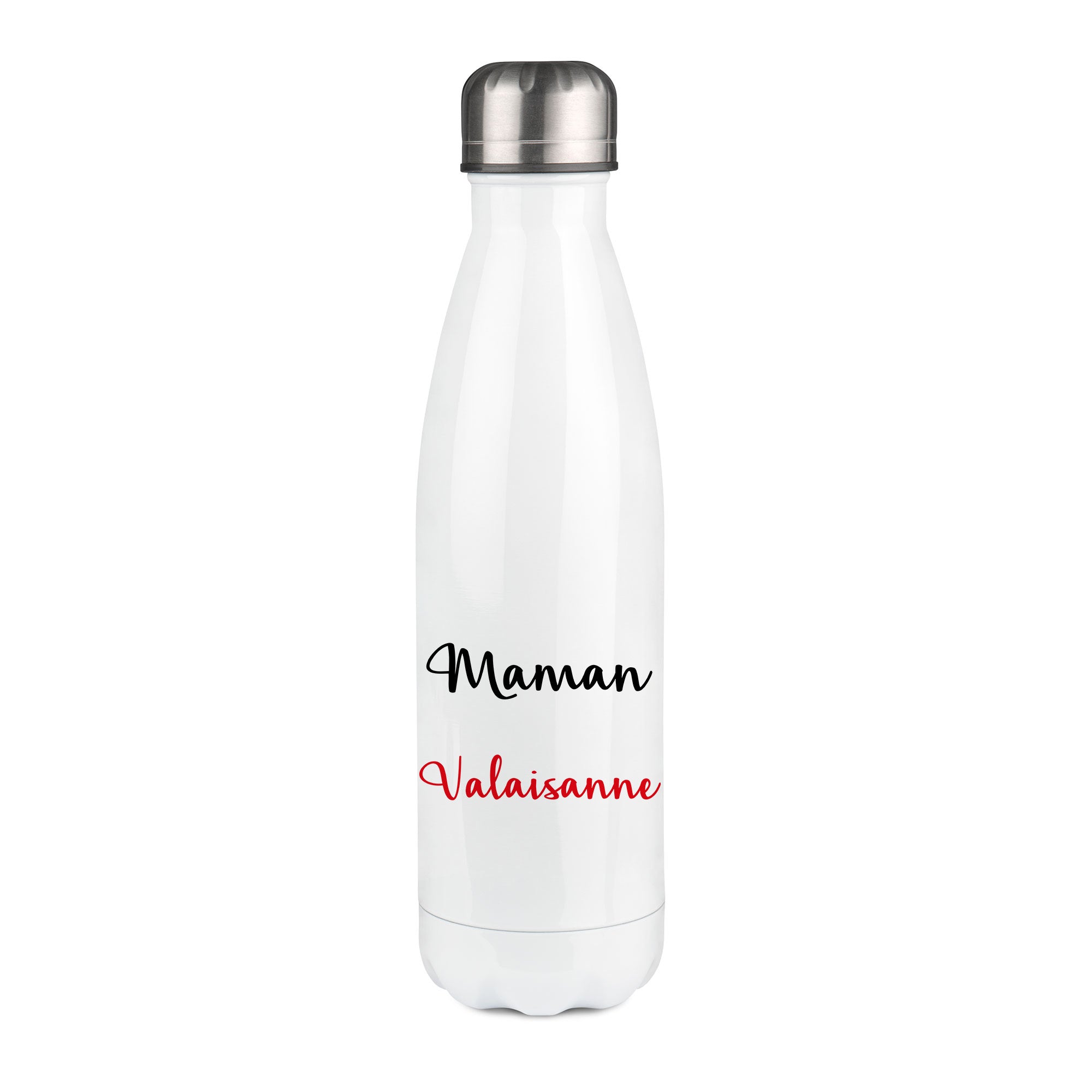 Thermos inox personnalisé Maman Valaisanne