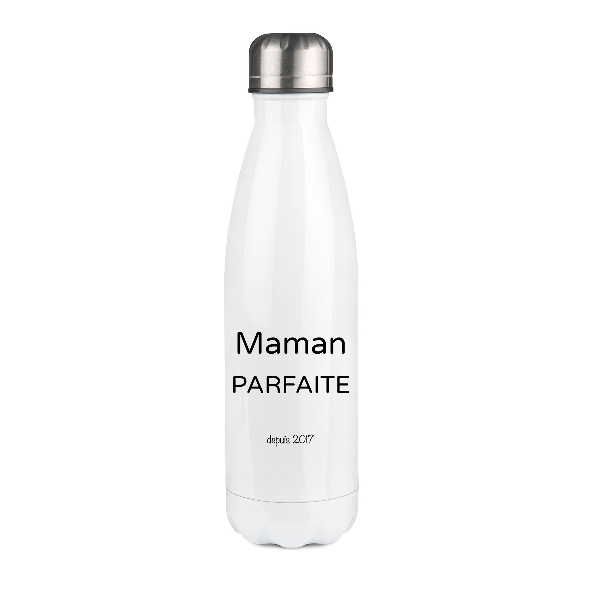 Thermos inox personnalisé Maman parfaite à personnaliser