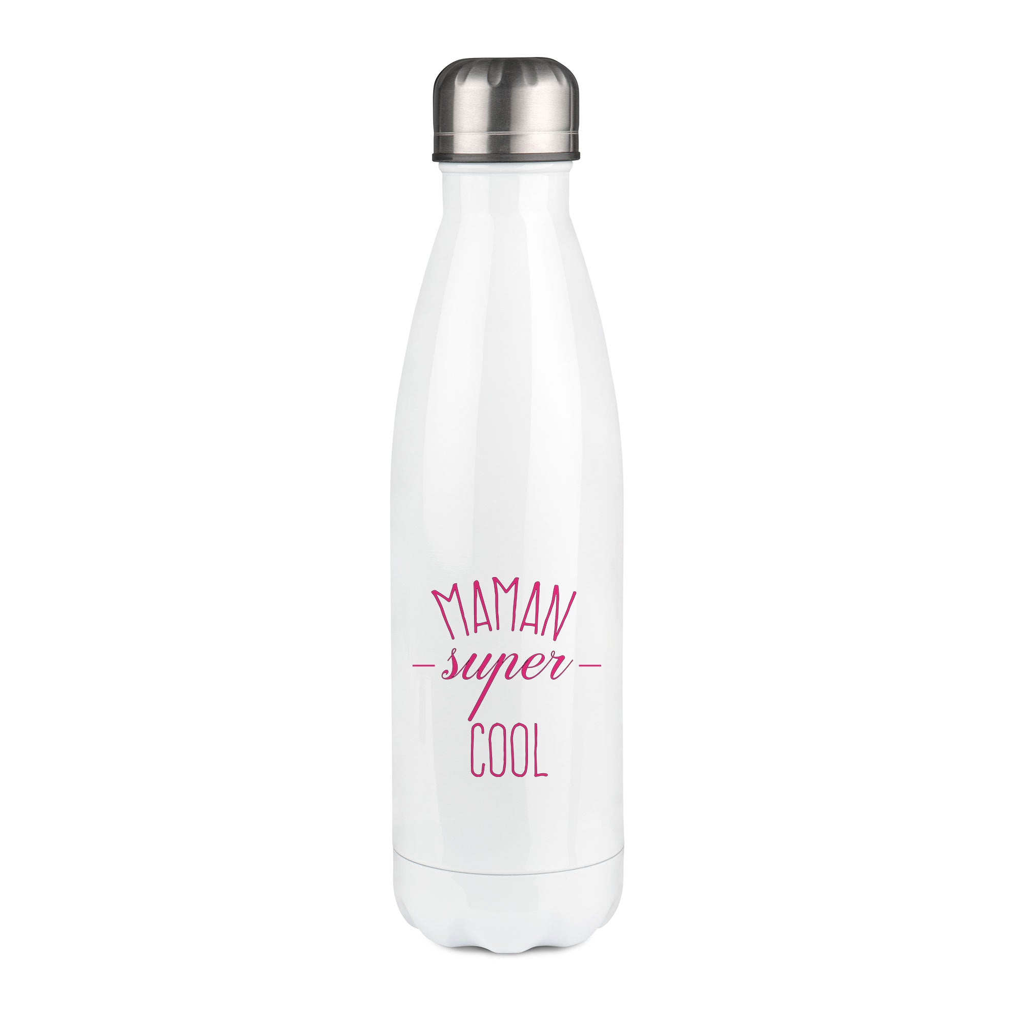 Thermos inox personnalisé Maman super cool