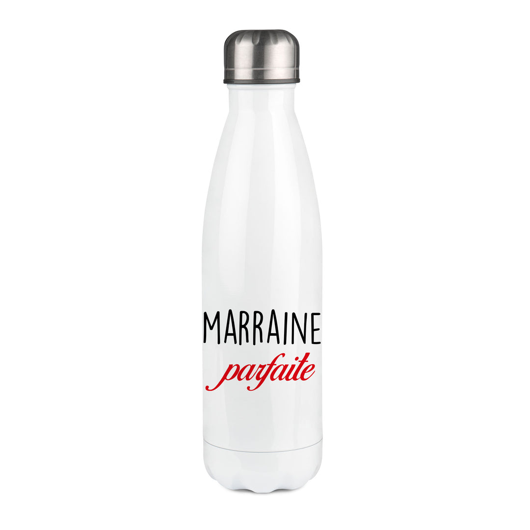 Thermos inox personnalisé Marraine parfaite