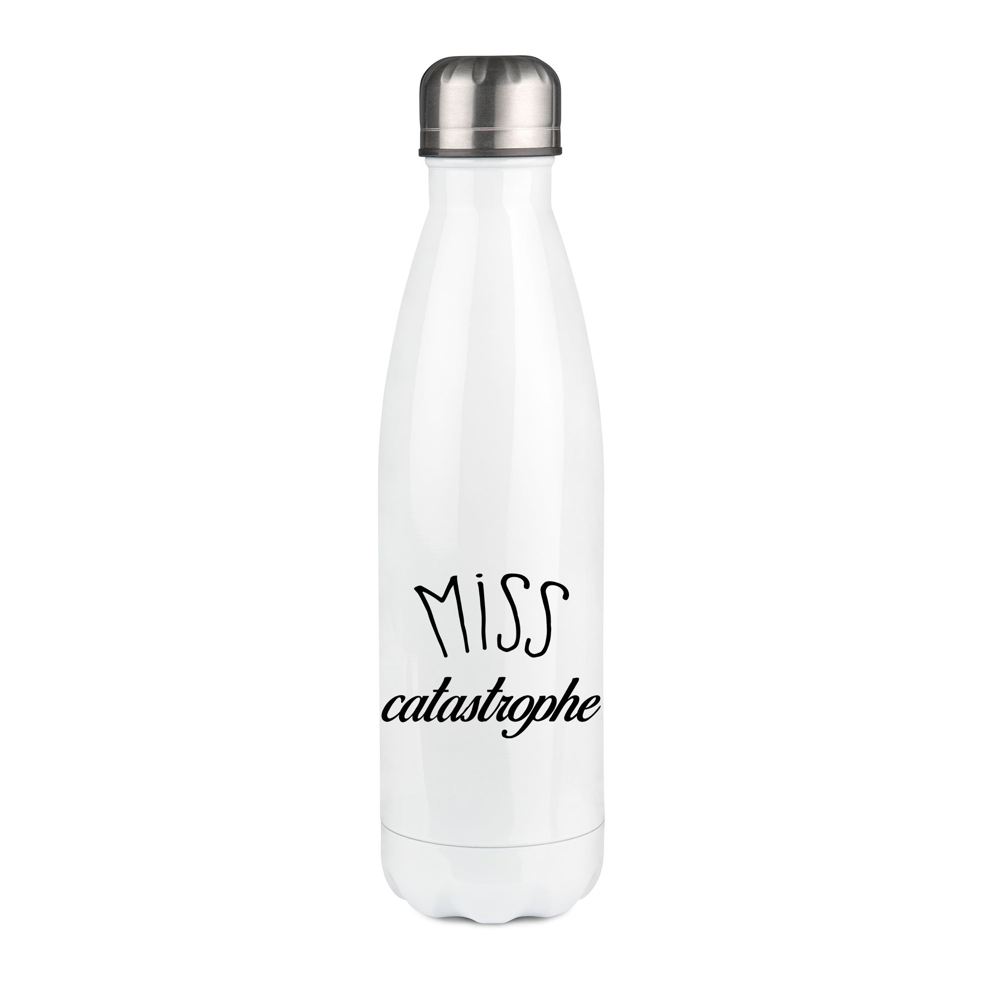 Thermos inox personnalisé Miss catastrophe