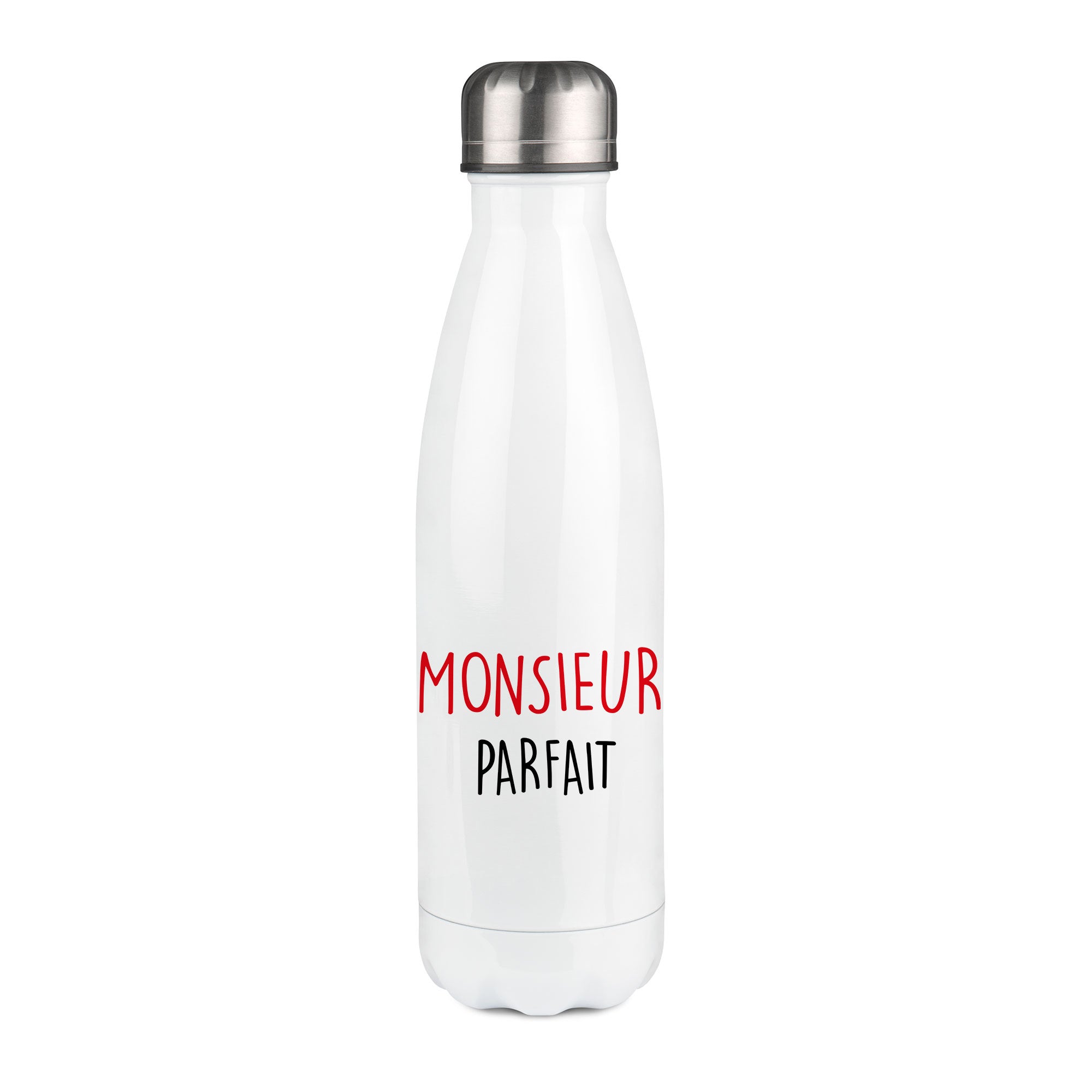 Thermos inox personnalisé Monsieur parfait