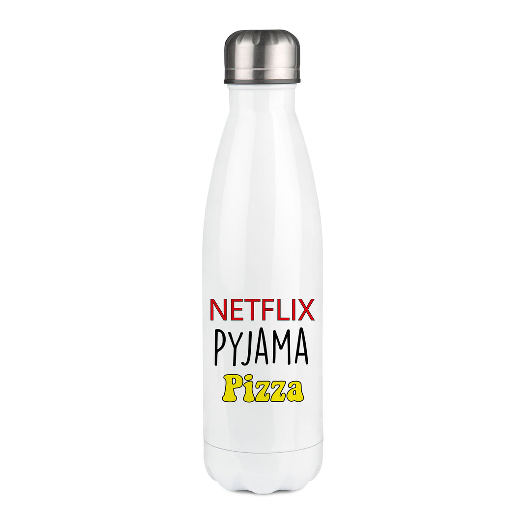 Thermos inox personnalisé Netflix Pyjama Pizza