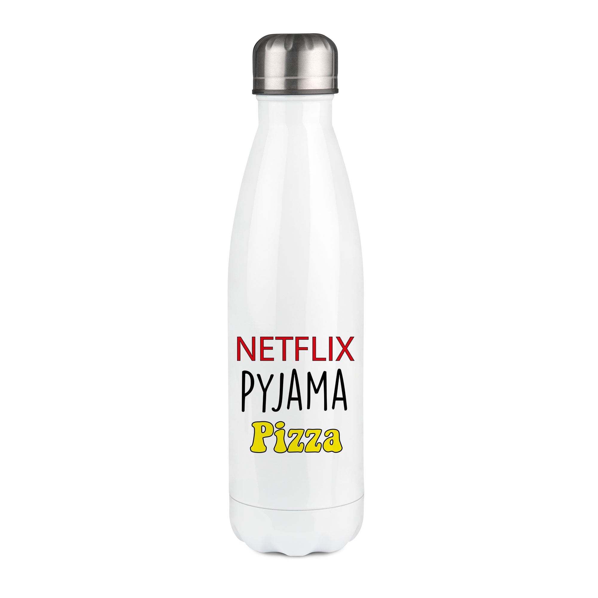 Thermos inox personnalisé Netflix Pyjama Pizza