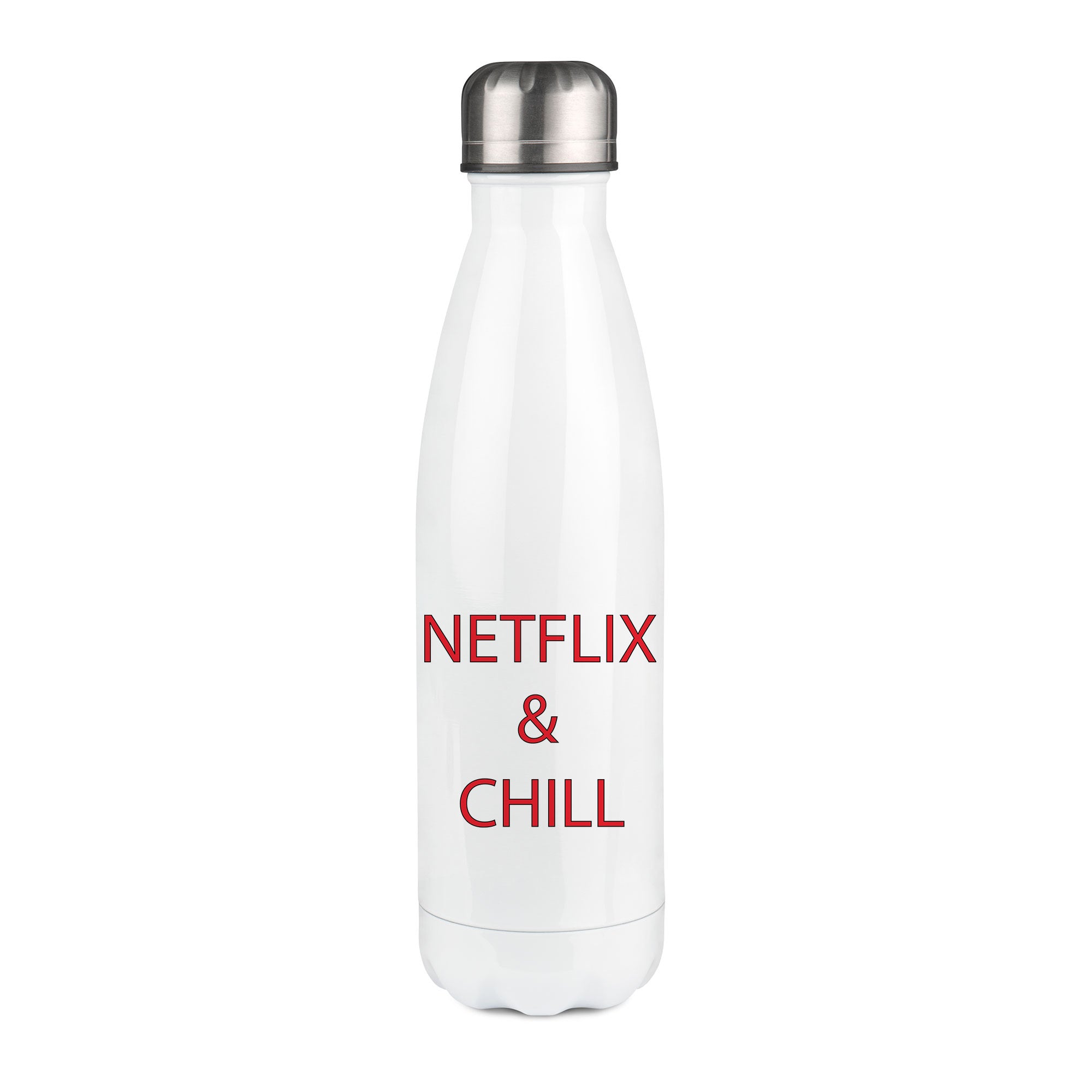 Thermos inox personnalisé Netflix and chill