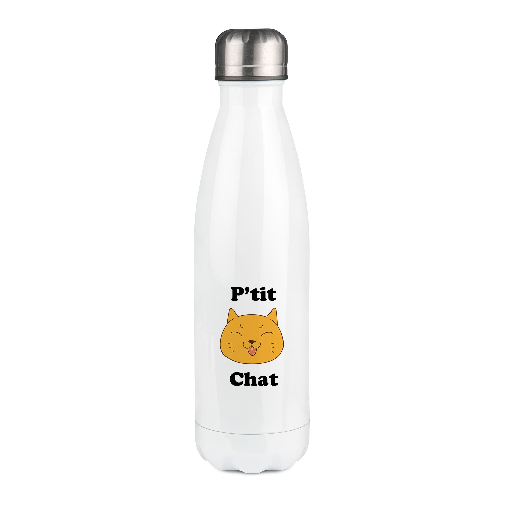 Thermos inox personnalisé P'tit chat