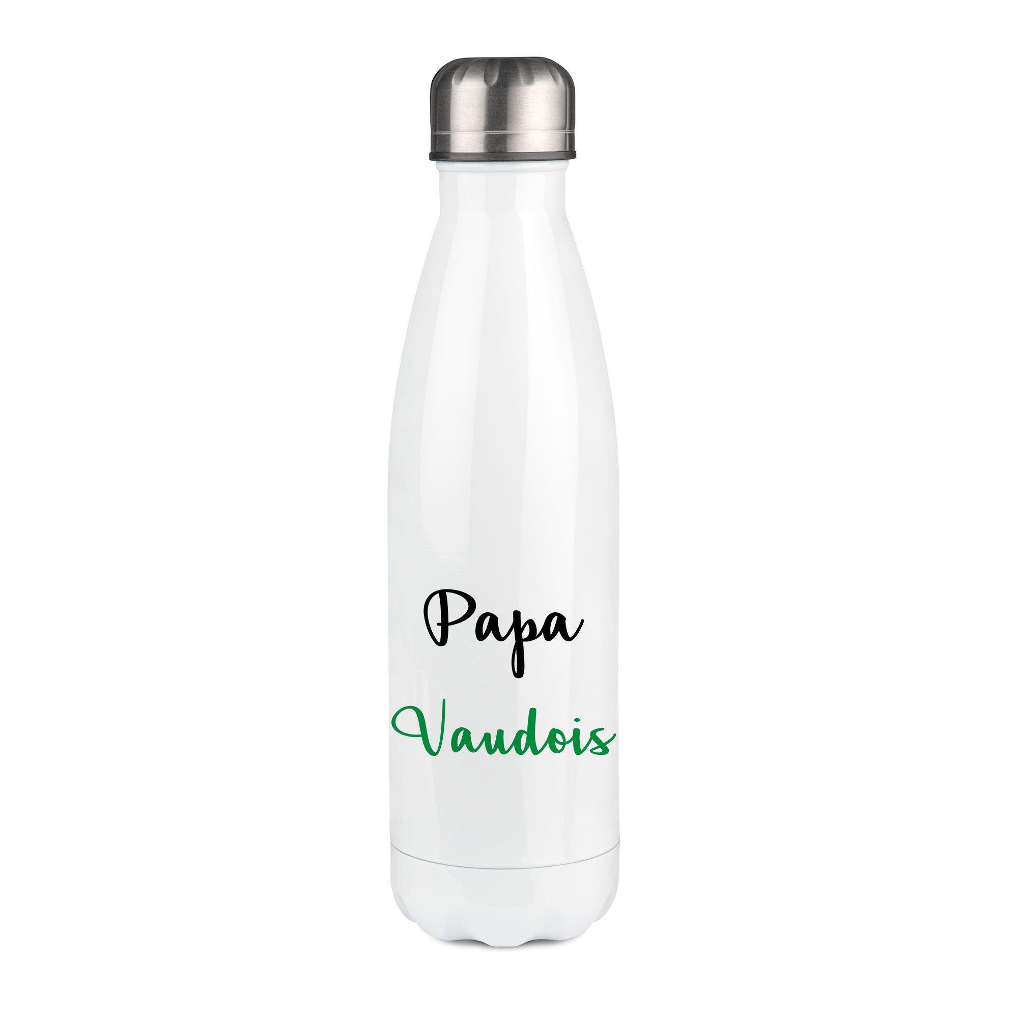 Thermos inox personnalisé Papa Vaudois