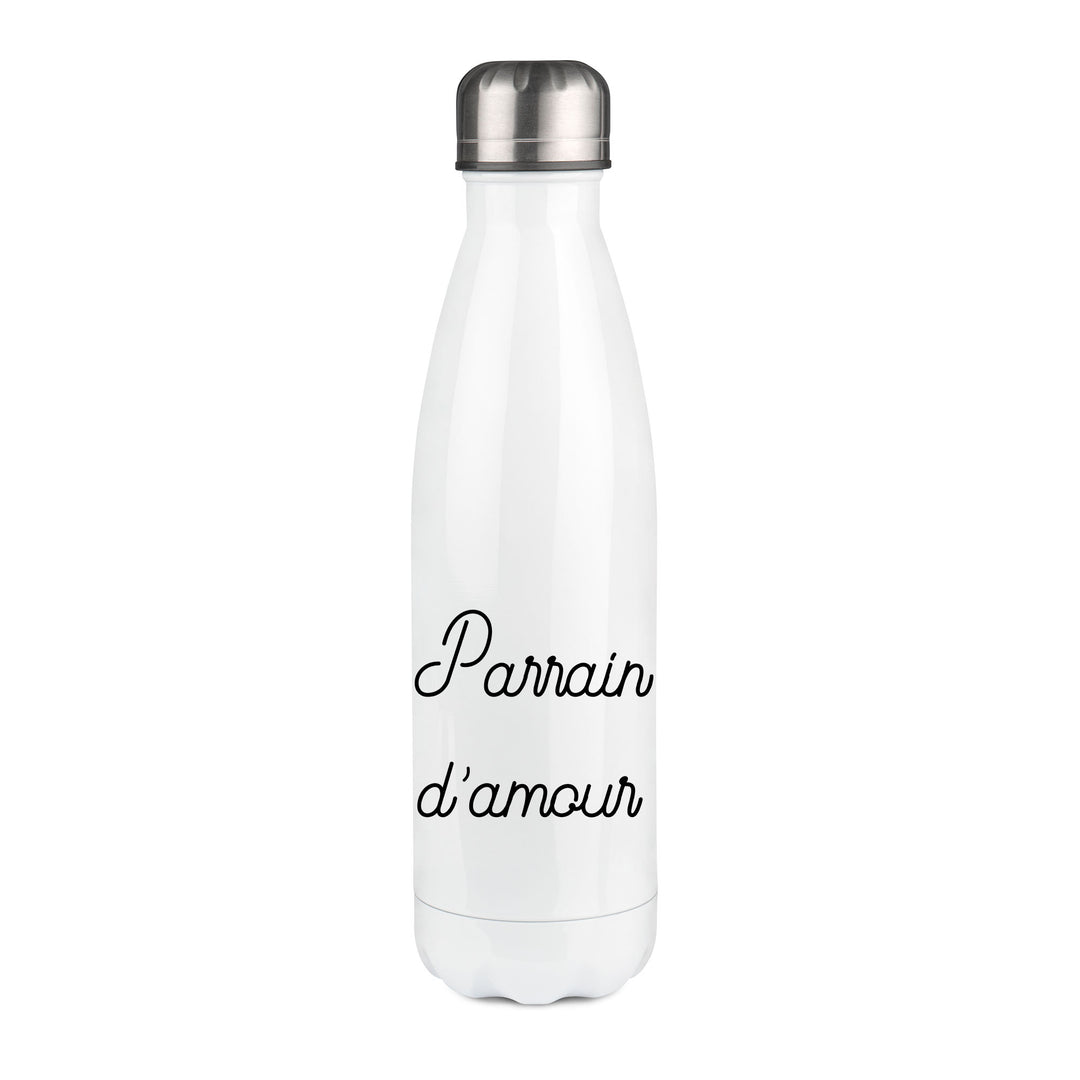 Thermos inox personnalisé Parrain d'amour