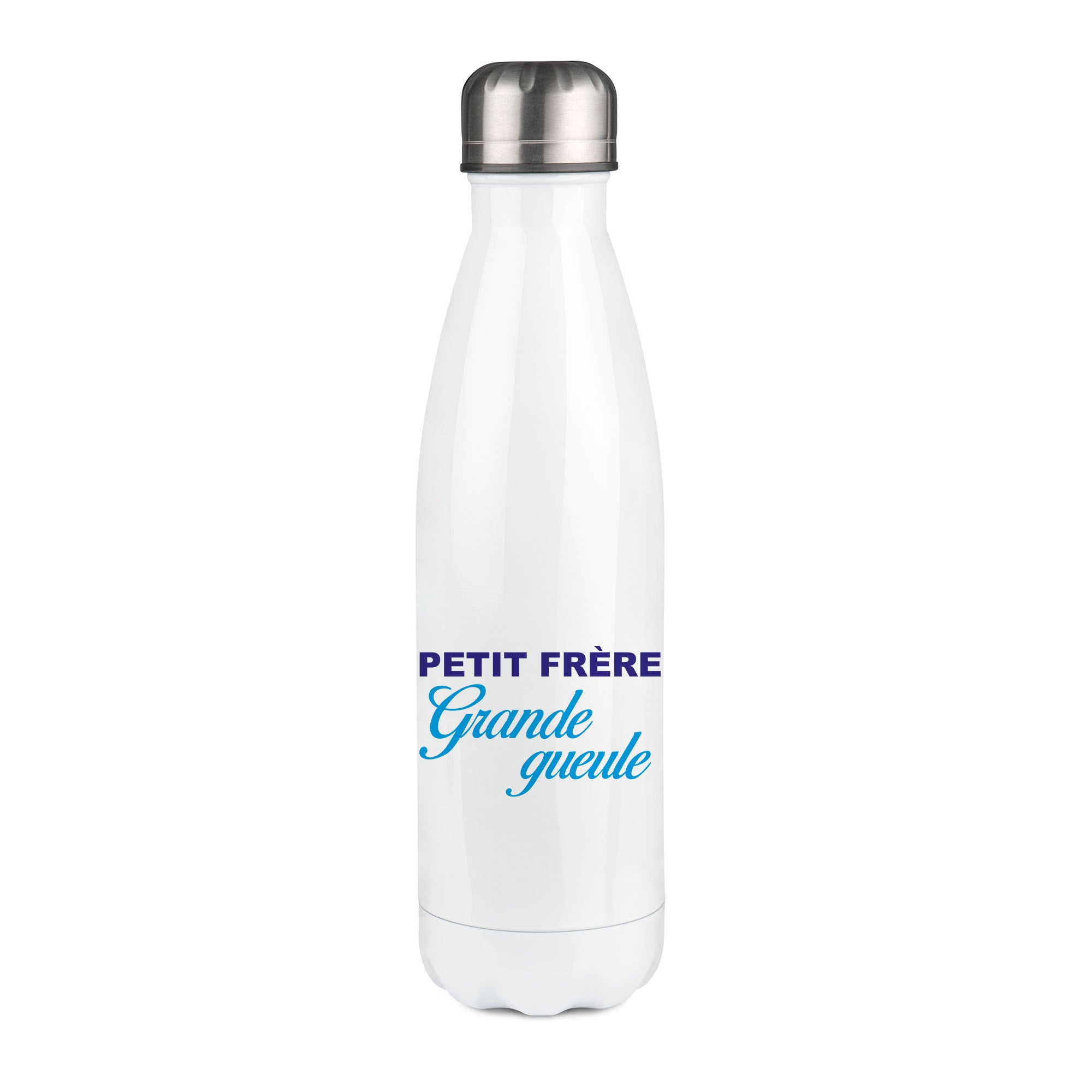 Thermos inox personnalisé Petit frere grande gueule