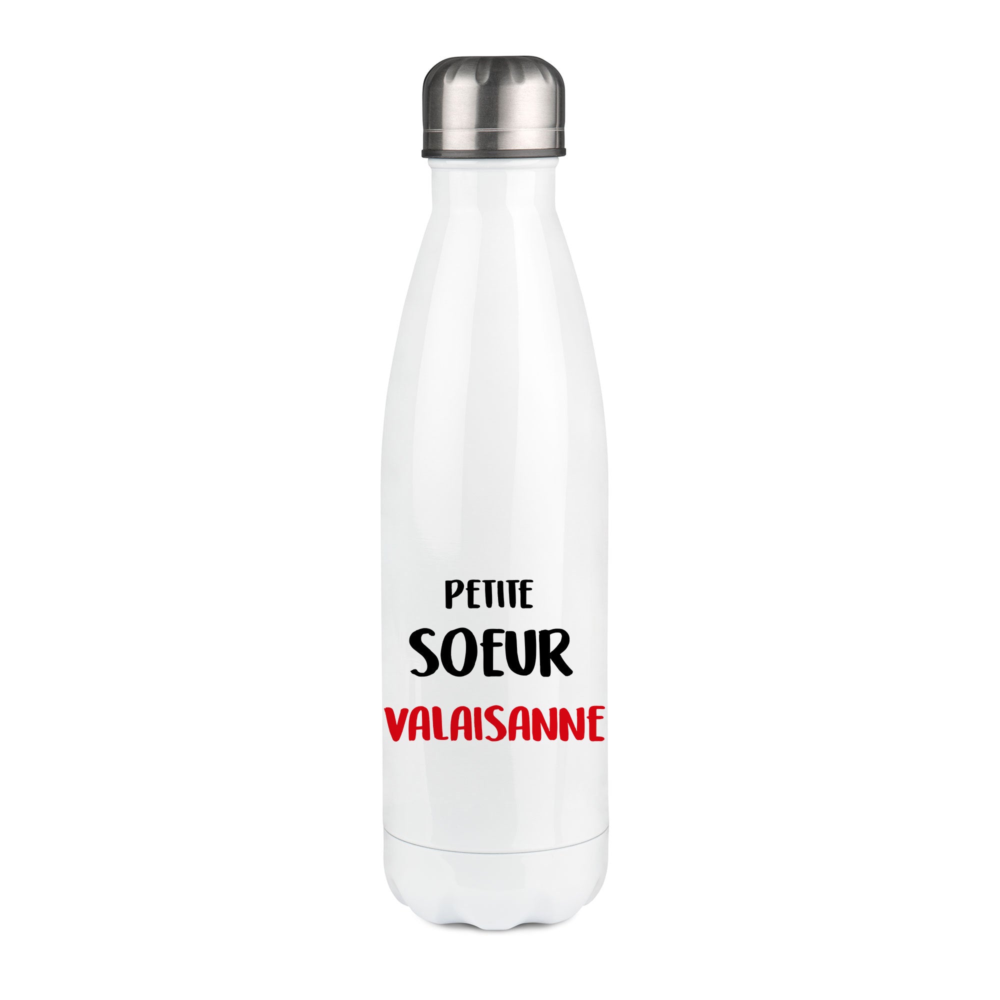 Thermos inox personnalisé Petite soeur Valaisanne