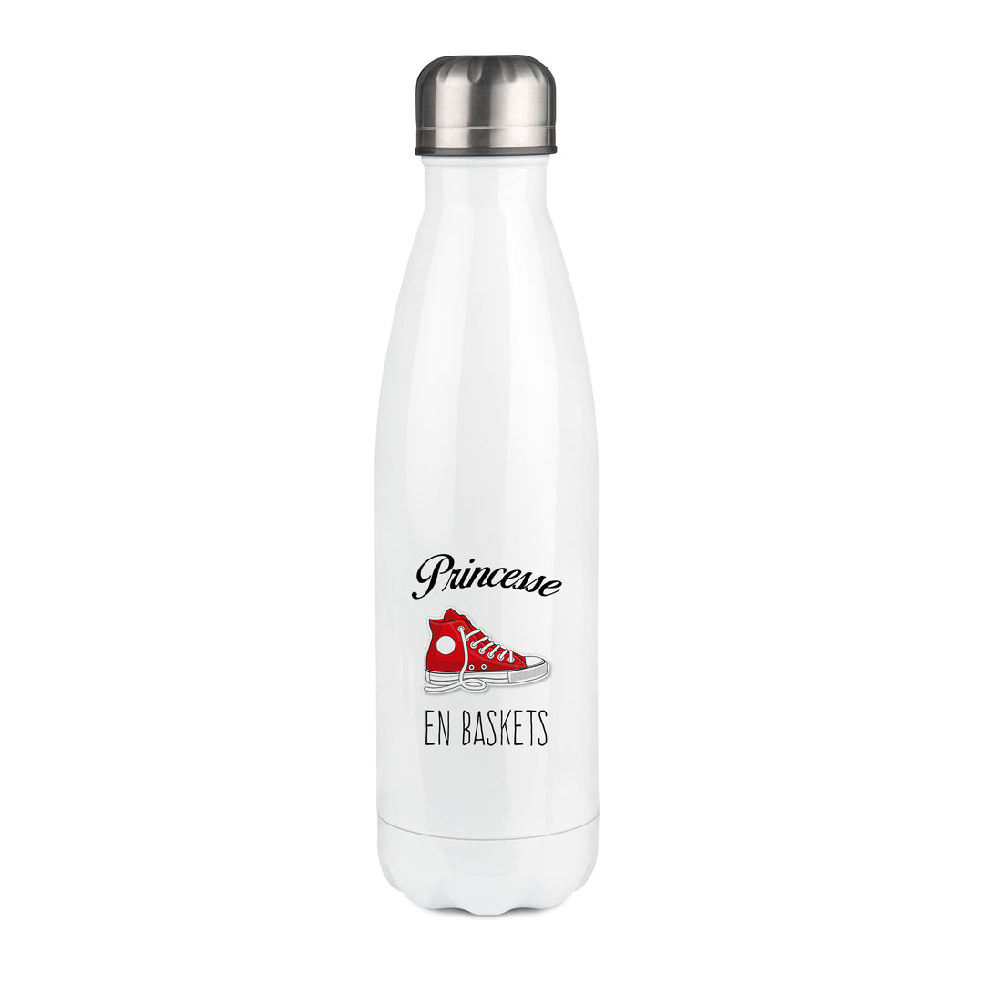 Thermos inox personnalisé Princesse en baskets