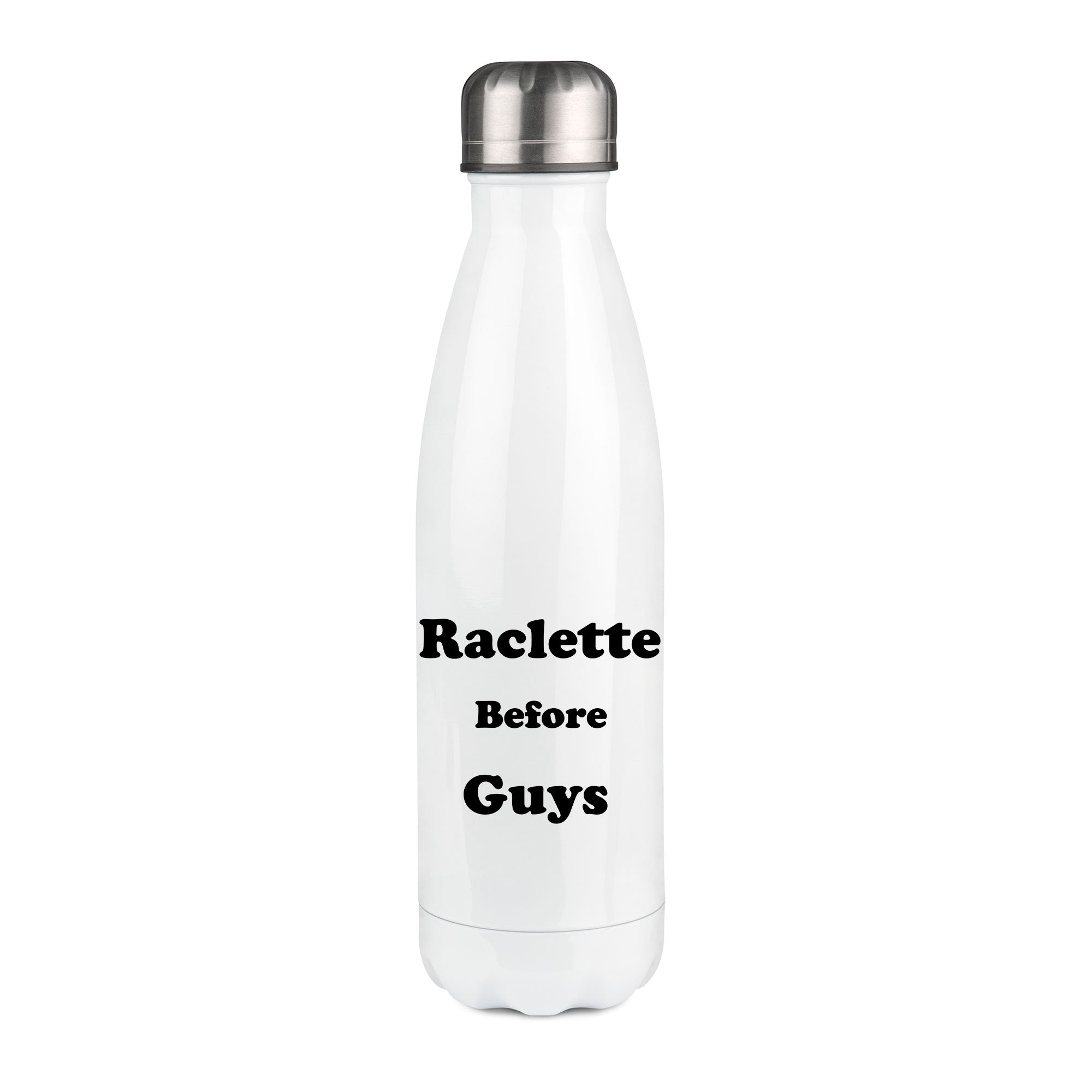 Thermos inox personnalisé Raclette before guys