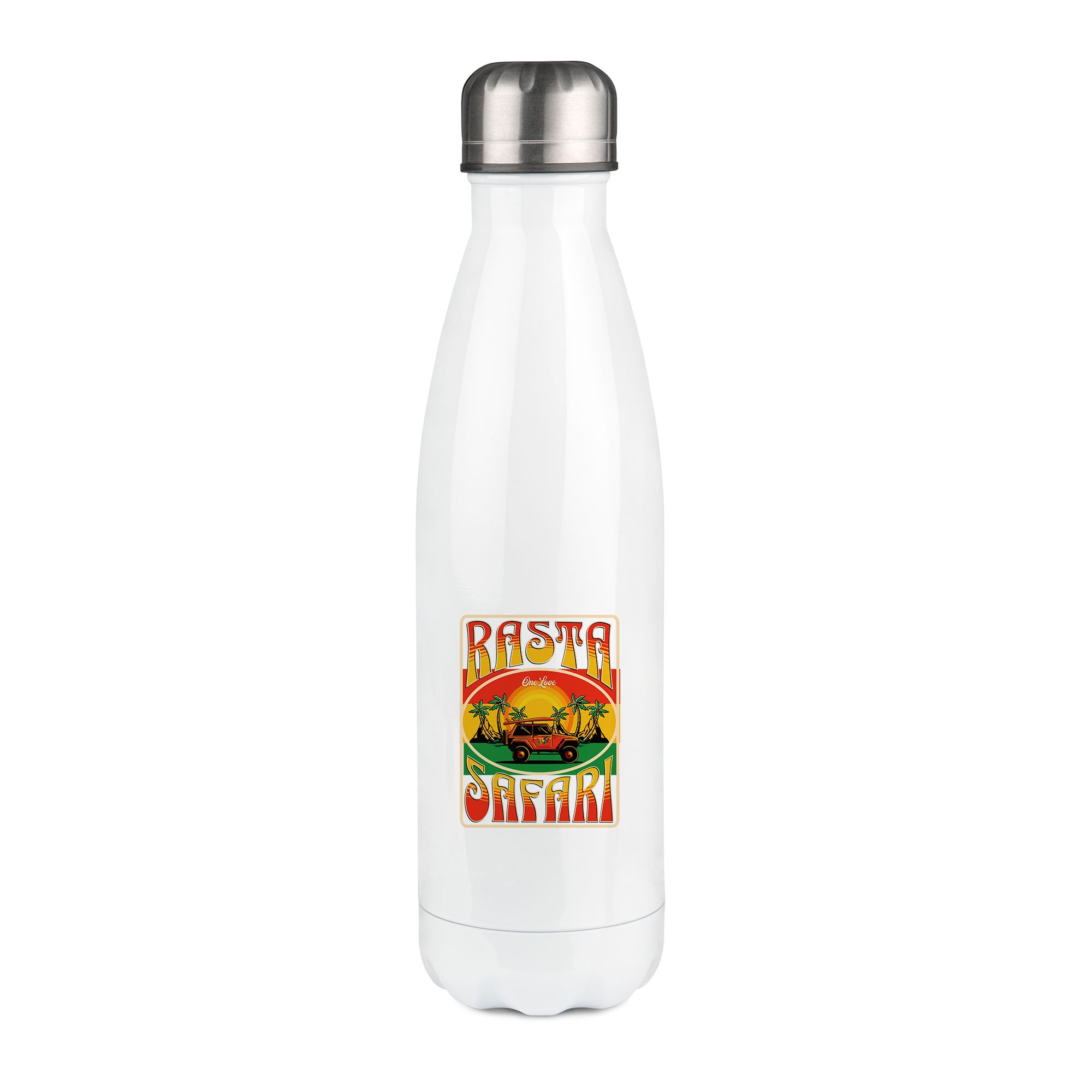 Thermos inox personnalisé Rasta safari