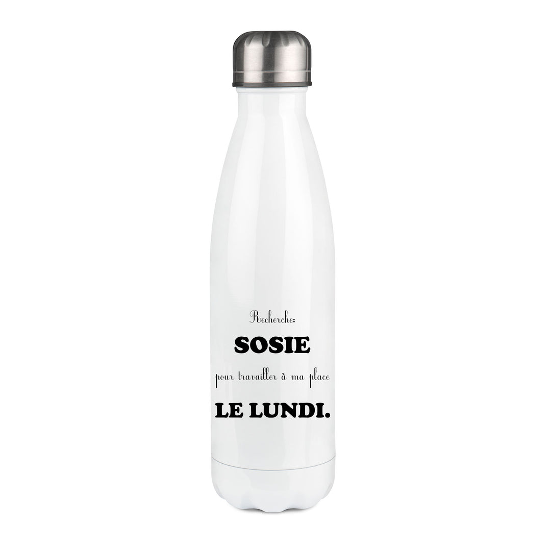 Thermos inox personnalisé Recherche sosie