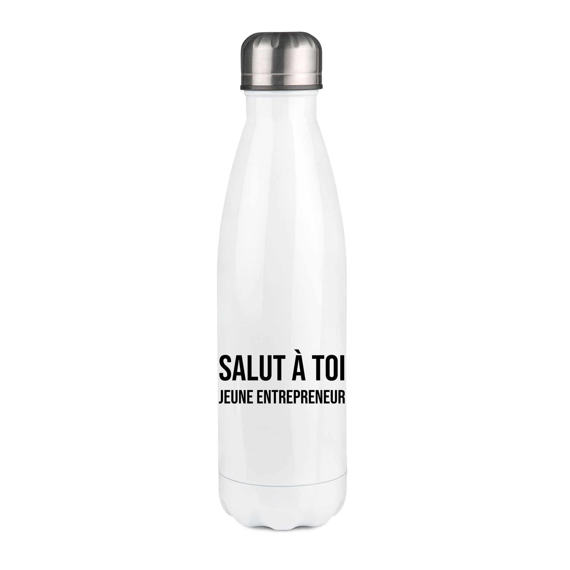 Thermos inox personnalisé Salut à toi jeune entrepreneur