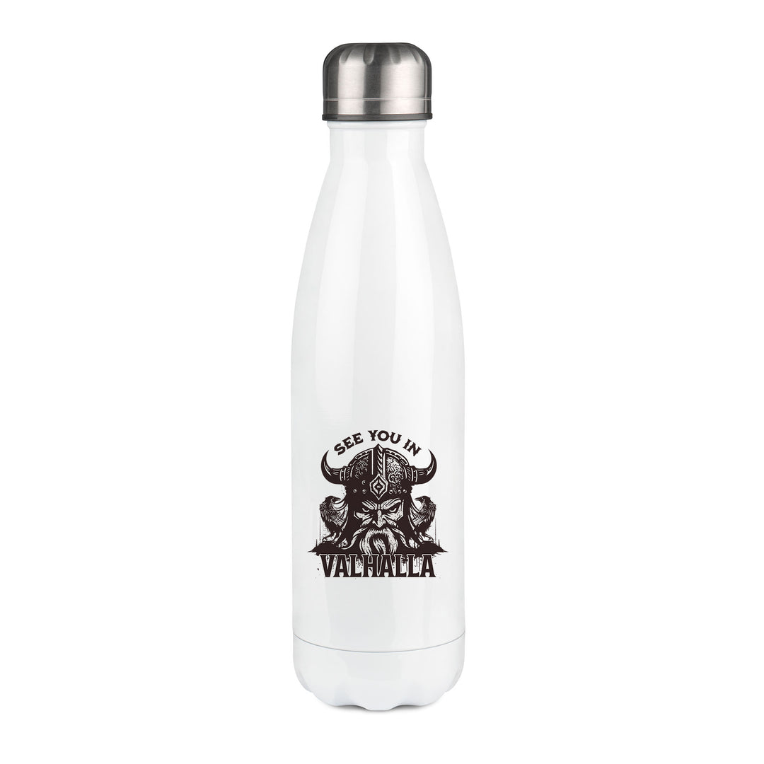 Thermos inox personnalisé See you in Valhalla