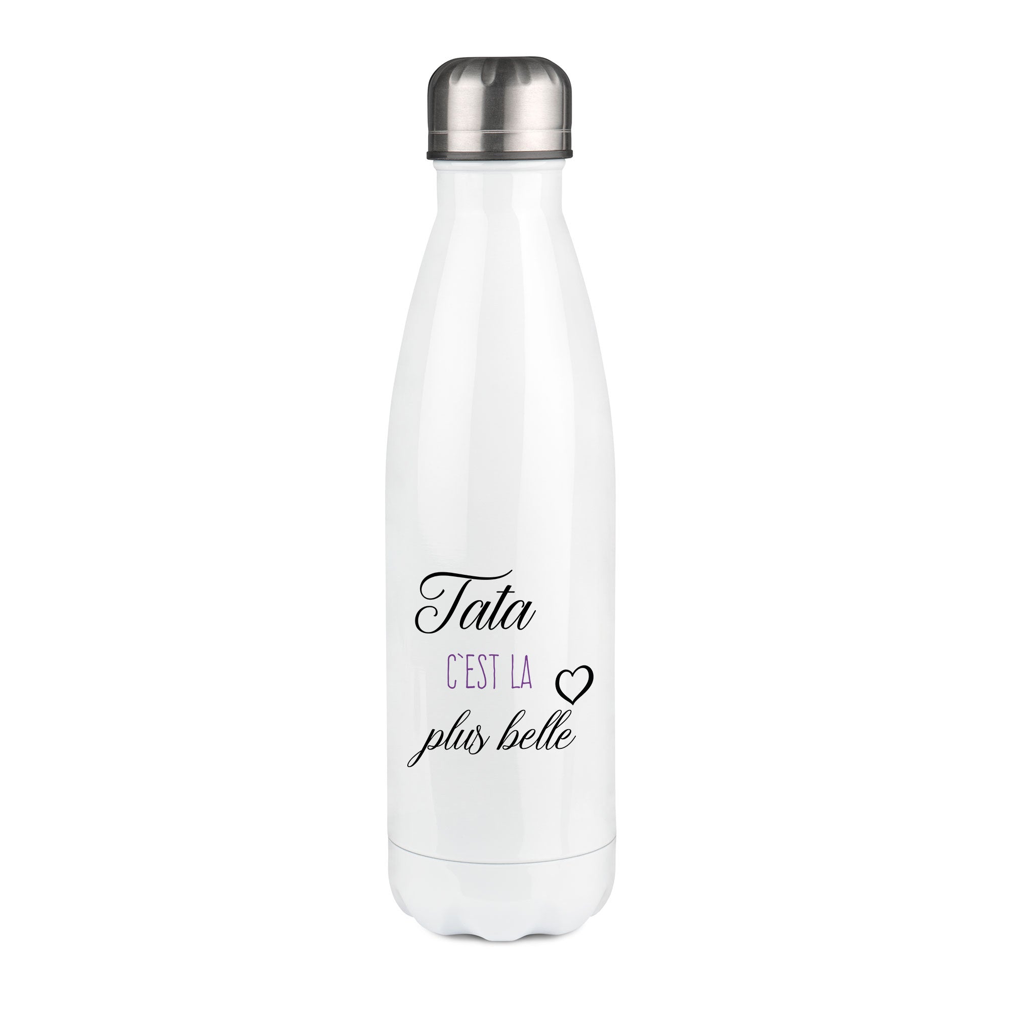 Thermos inox personnalisé Tata c'est la plus belle