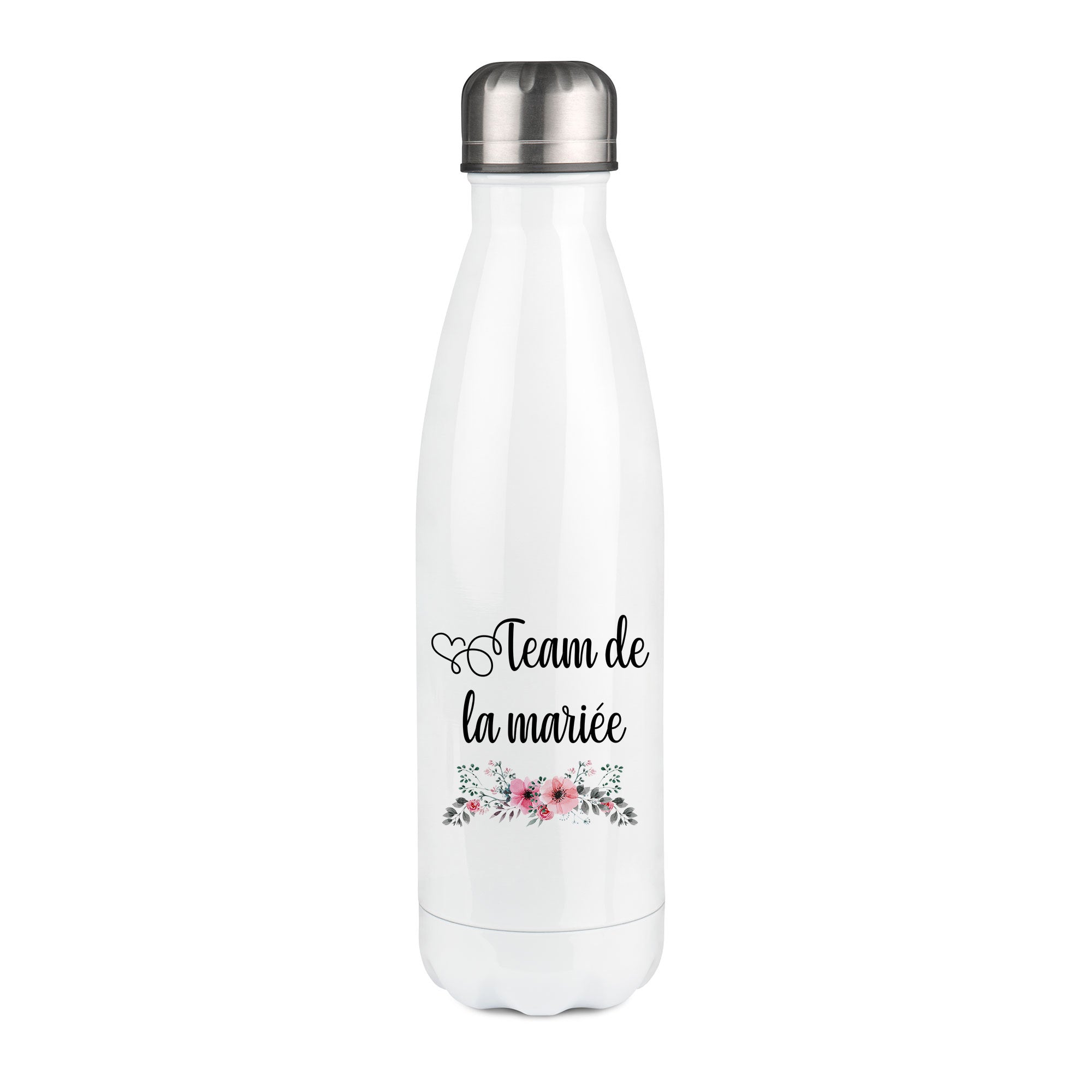 Thermos inox personnalisé Team de la mariee