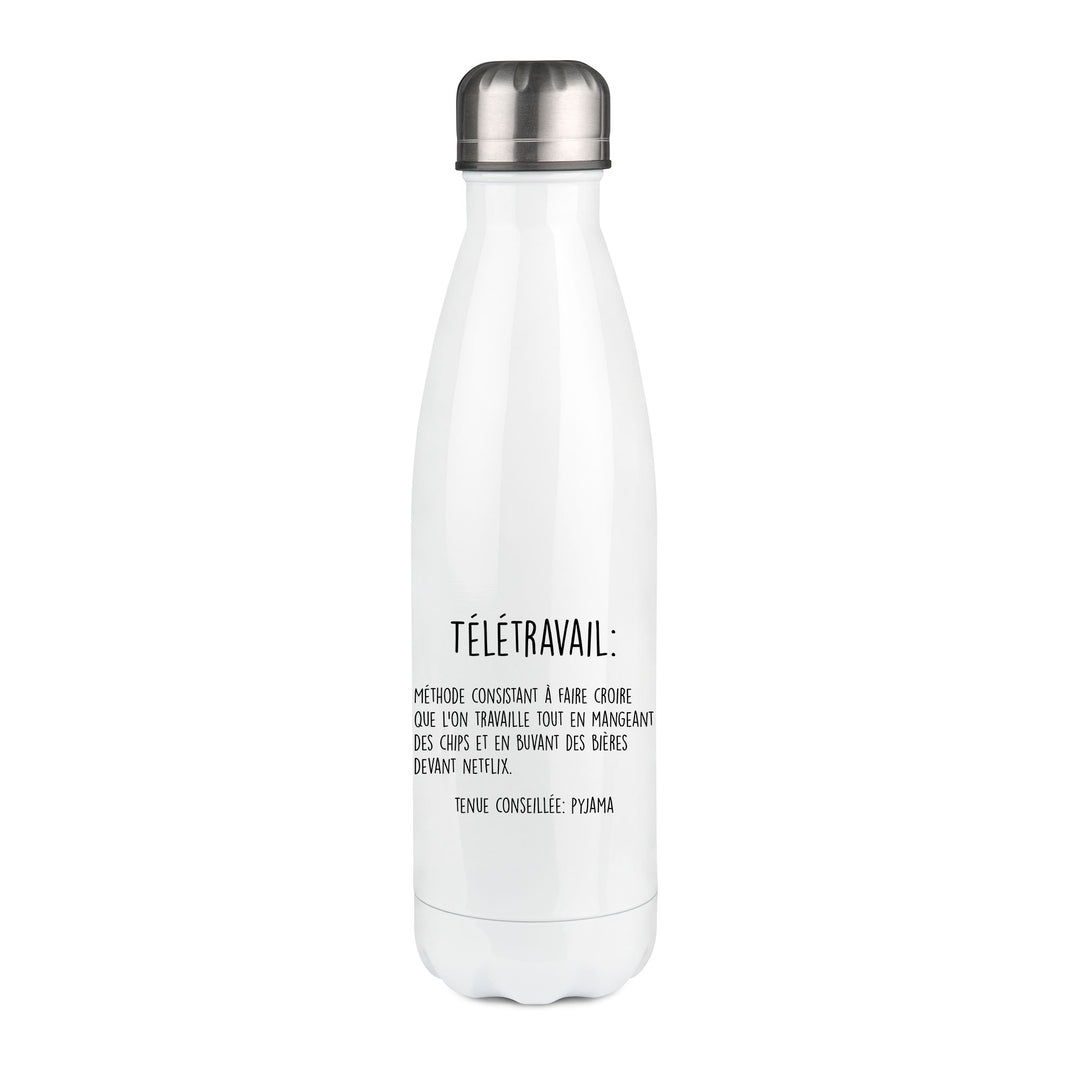 Thermos inox personnalisé Télétravail