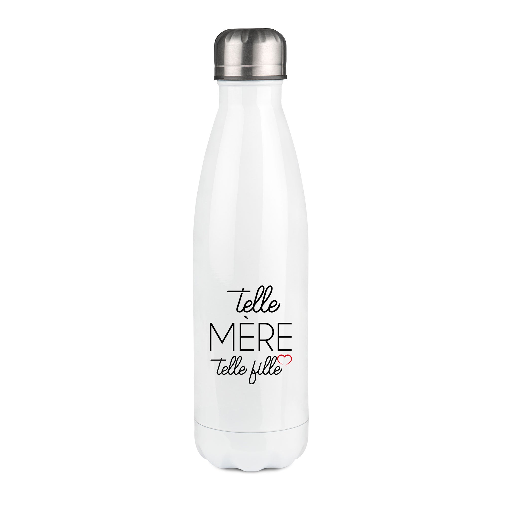Thermos inox personnalisé Telle mere telle fille