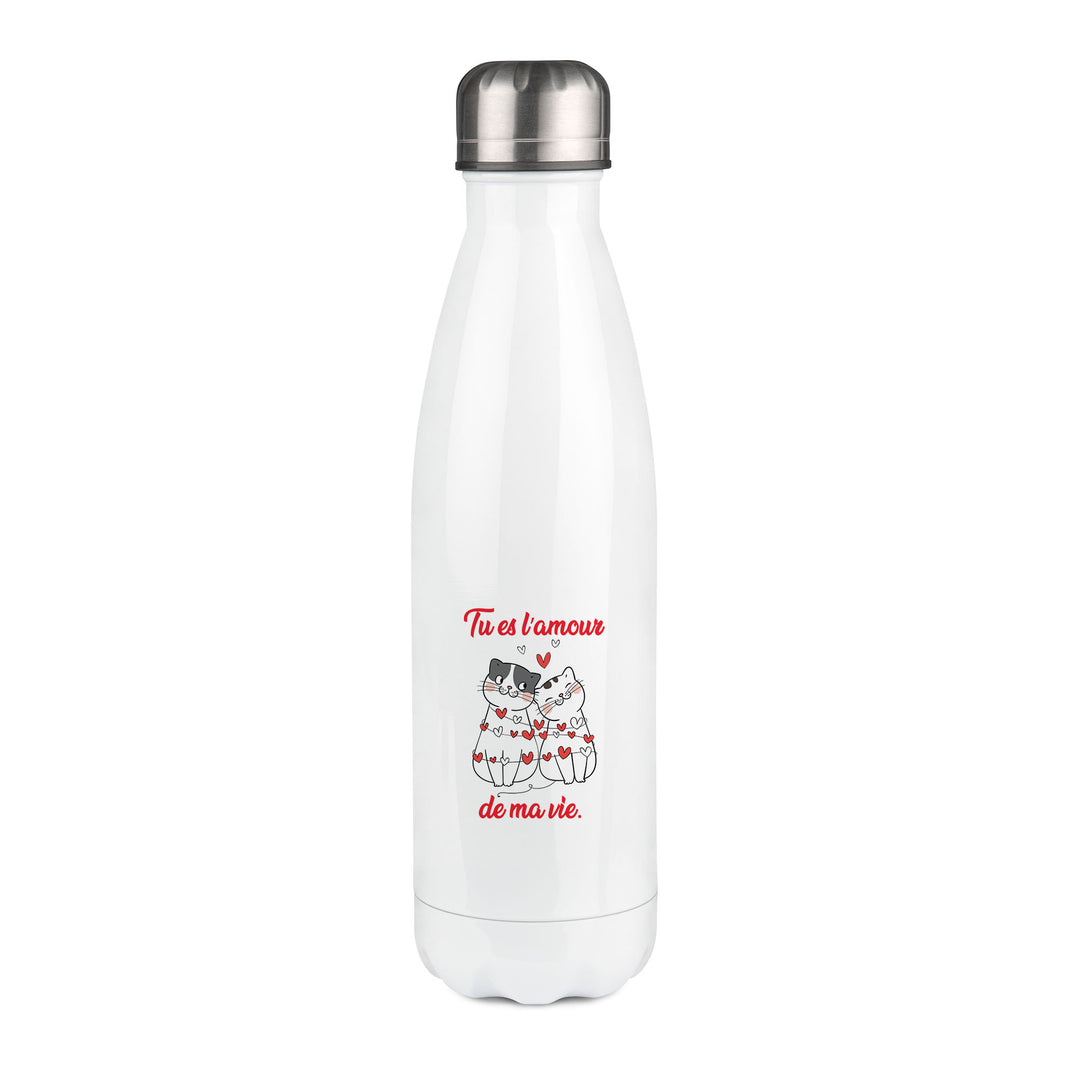 Thermos inox personnalisé Tu es l'amour de ma vie