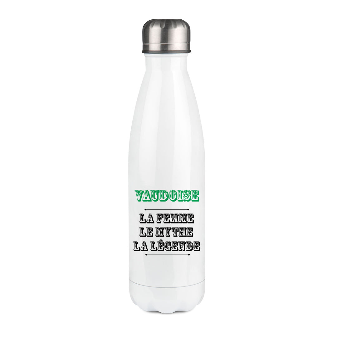 Thermos inox personnalisé Vaudoise la femme le mythe la légende