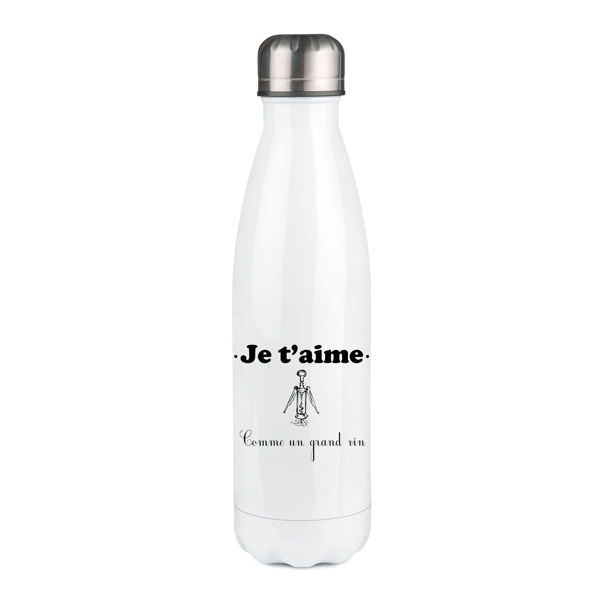 Thermos inox personnalisé comme un grand vin