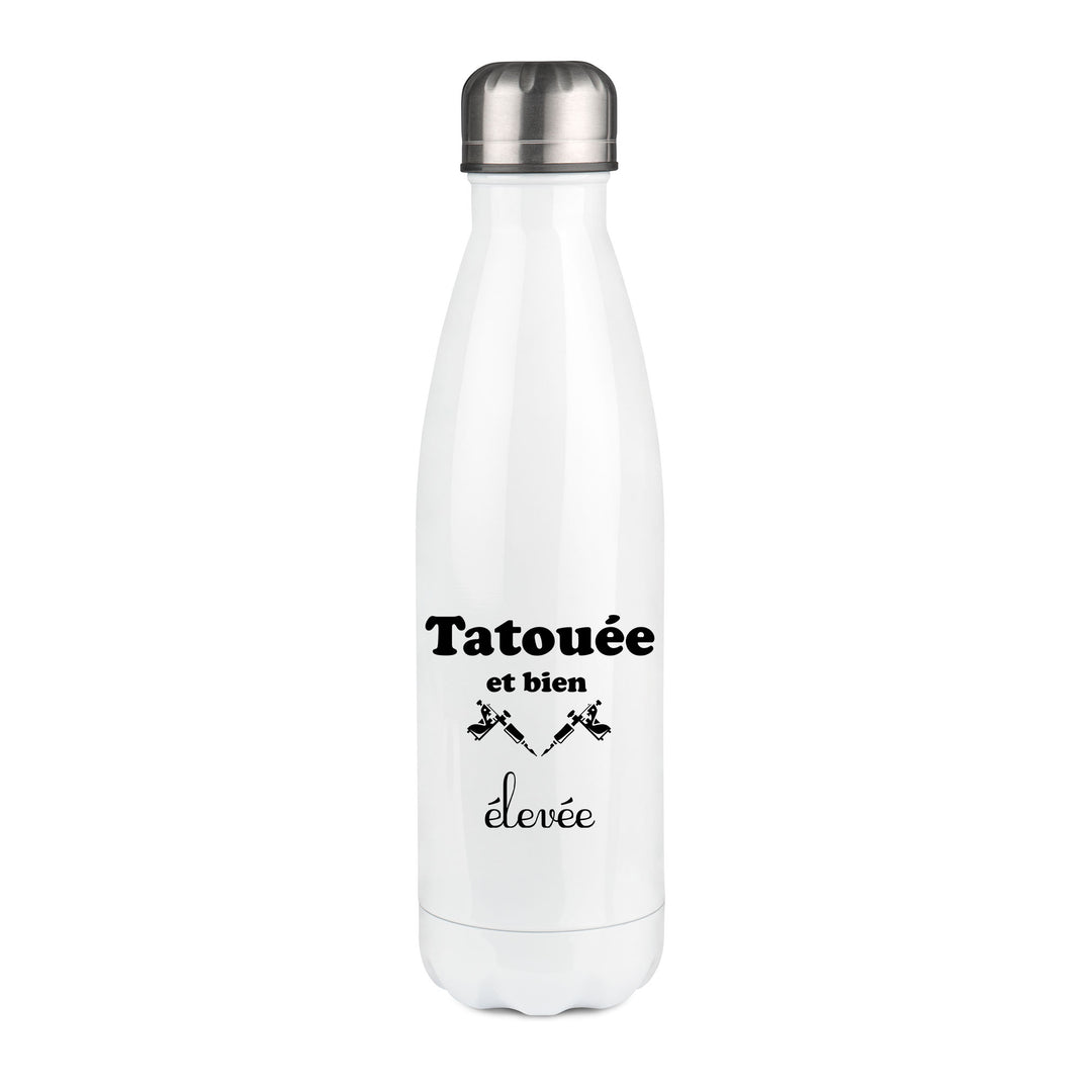 Thermos inox personnalisé tatouee et bien elevee