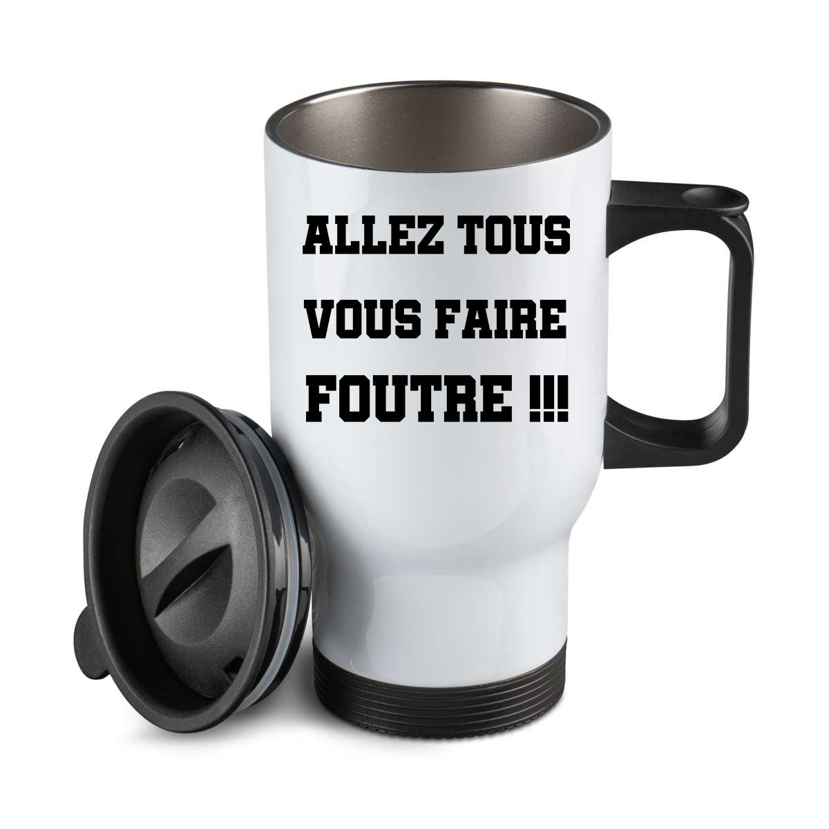Thermos personnalisé Allez tous vous faire foutre