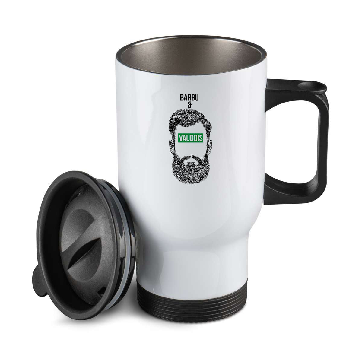 Thermos personnalisé Barbu et Vaudois