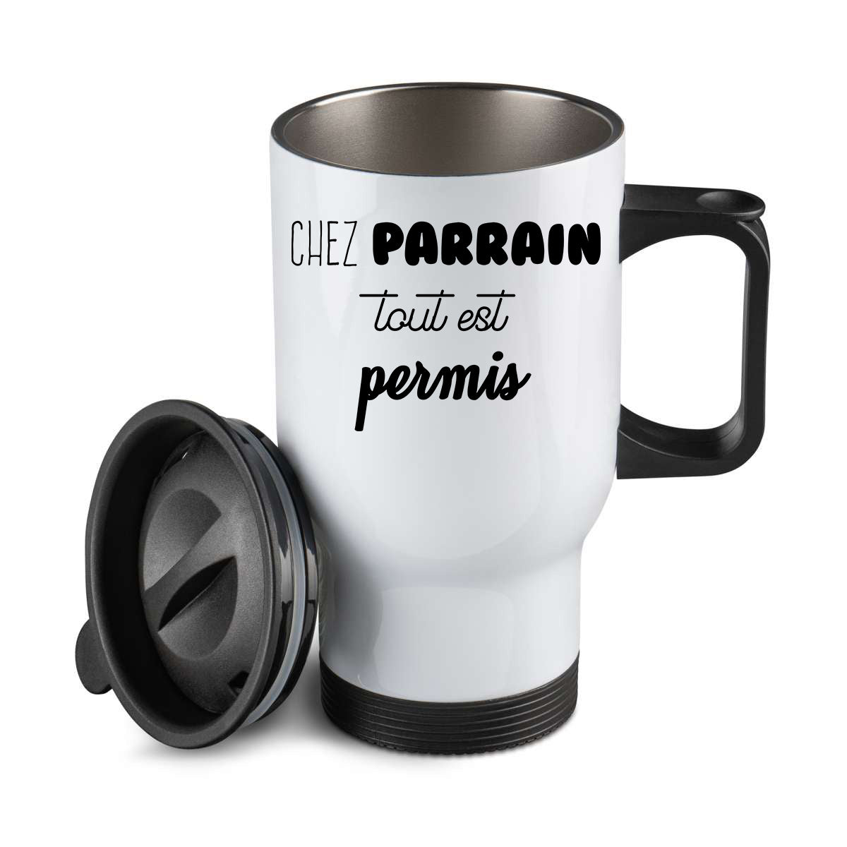 Thermos personnalisé Chez parrain tout est permis