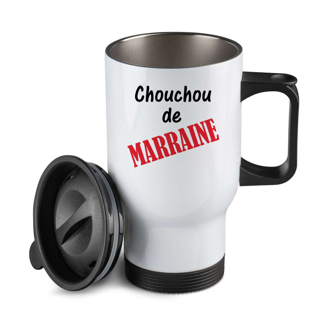 Thermos personnalisé Chouchou de marraine