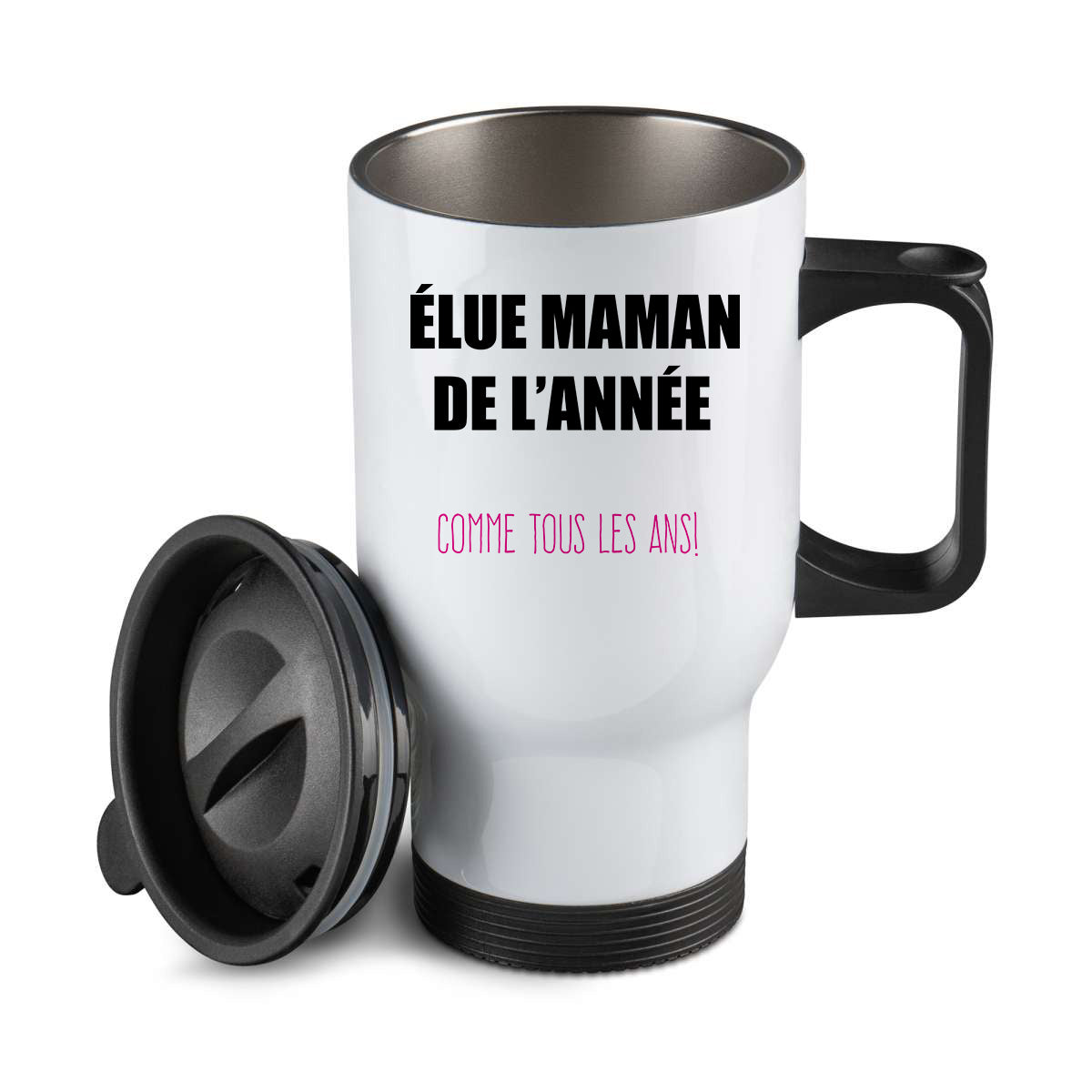 Thermos personnalisé Elue maman de l'annee 2