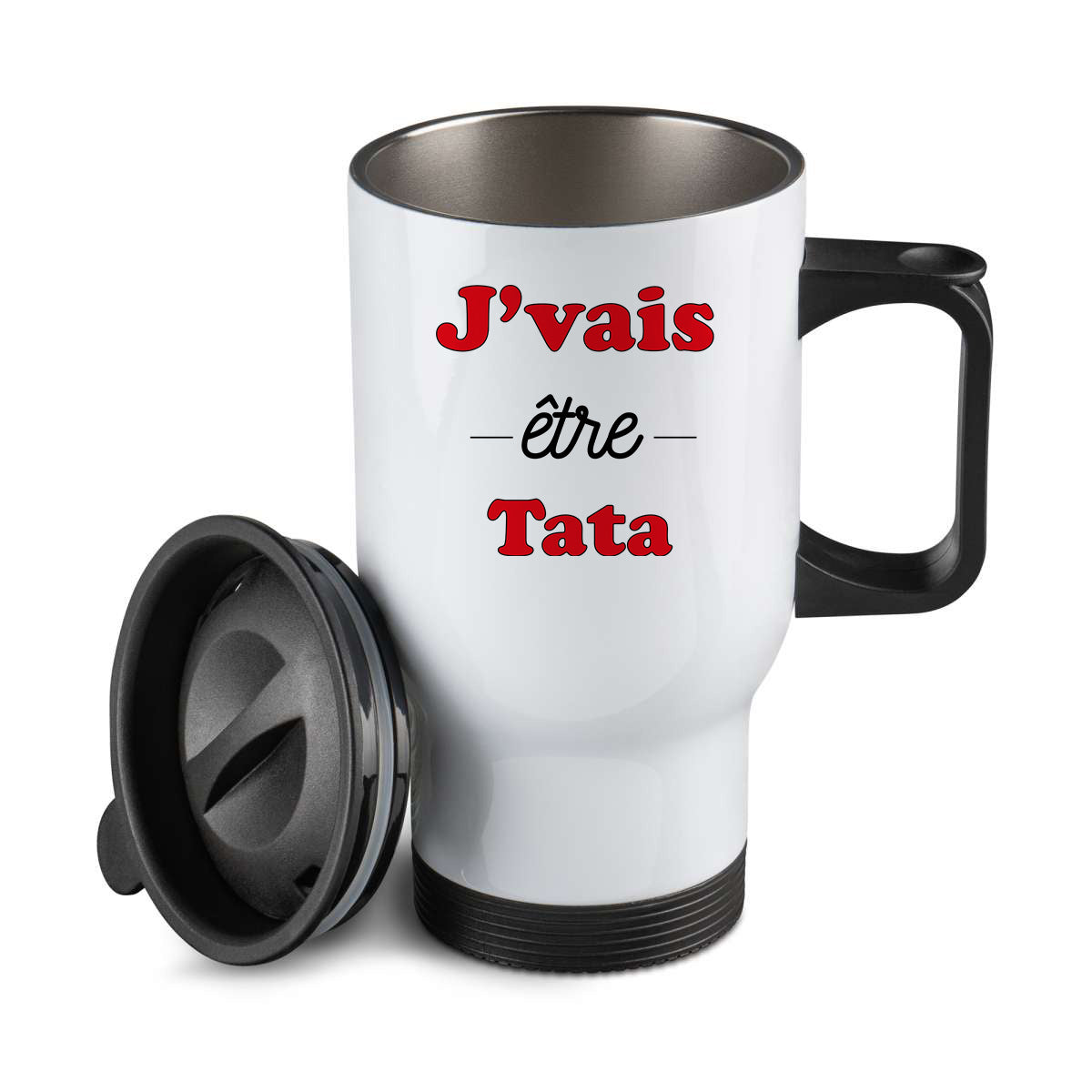 Thermos personnalisé J'vais etre tata
