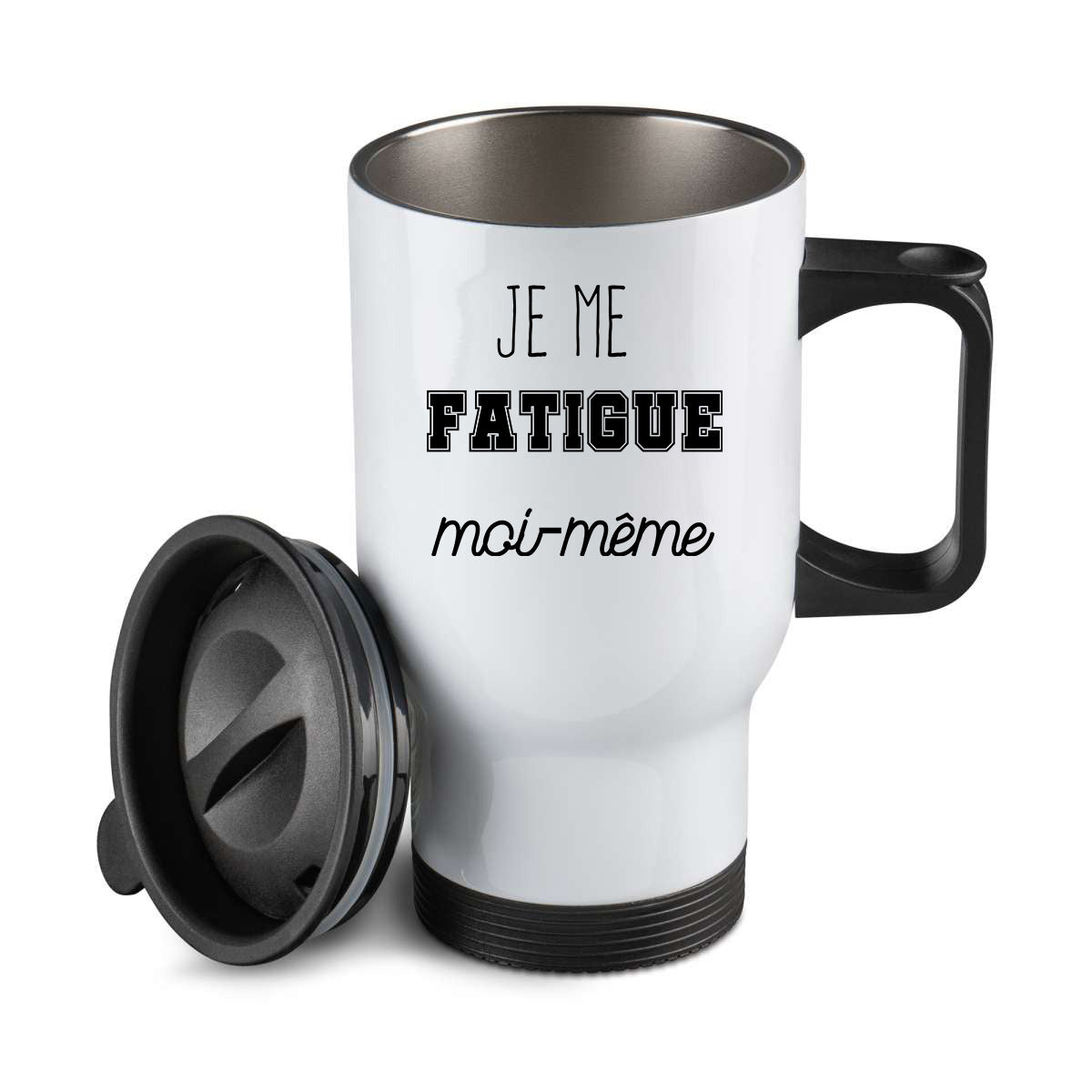 Thermos personnalisé Je me fatigue moi-même