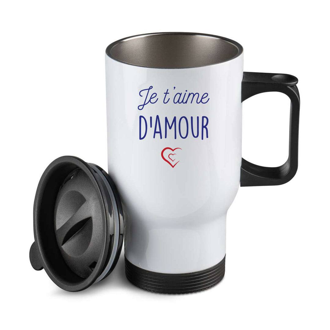 Thermos personnalisé Je t'aime d'amour