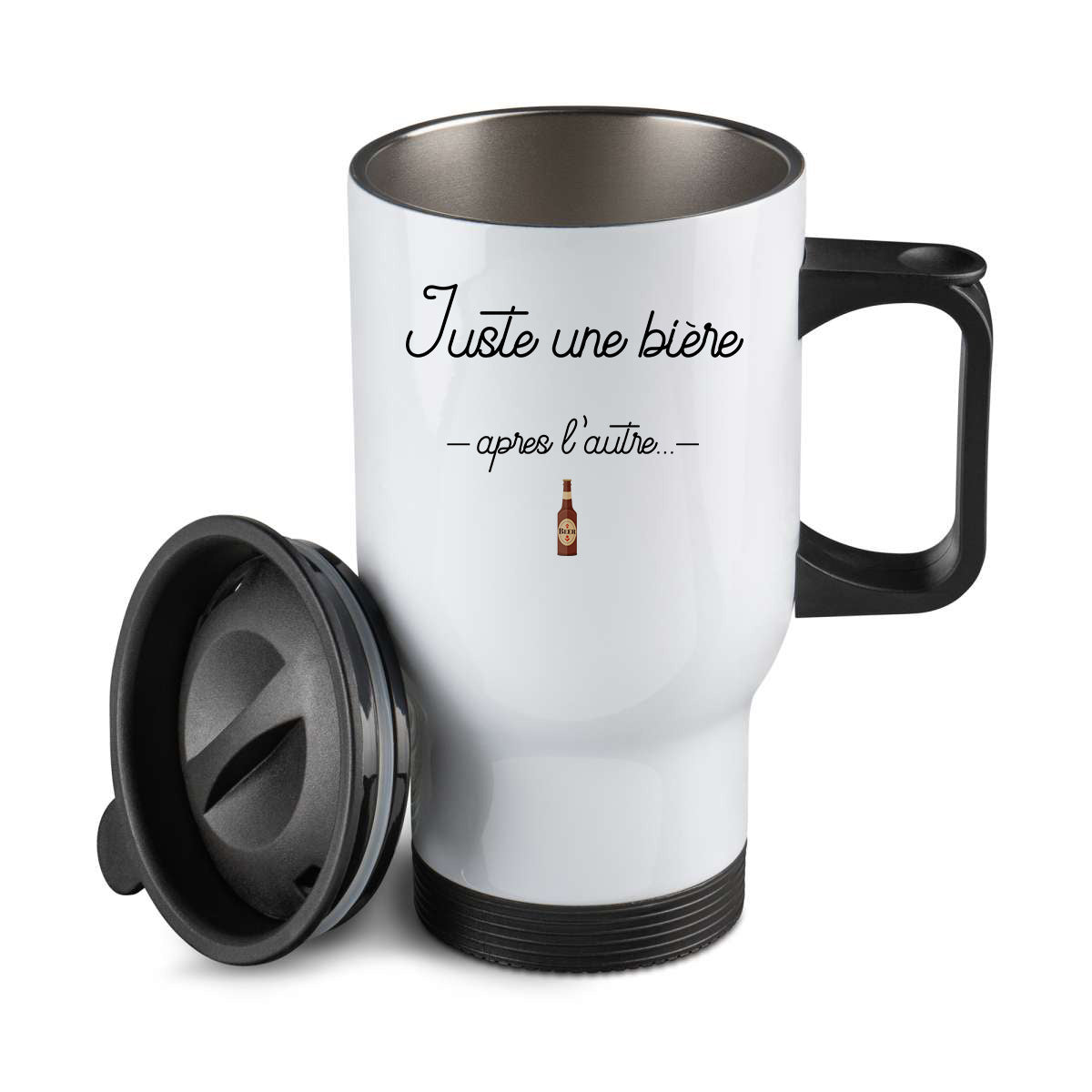 Thermos personnalisé Juste une biere